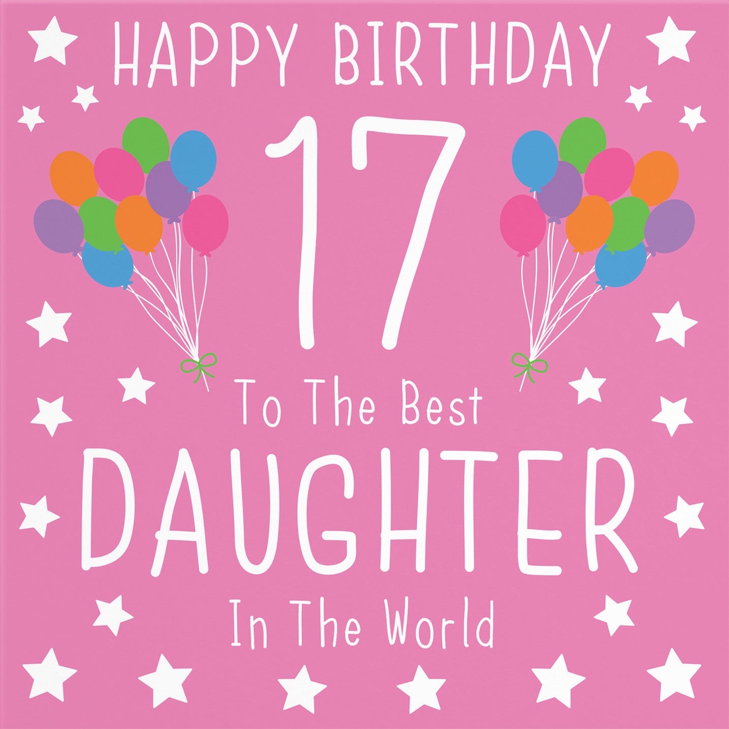 17th Daughter Birthday Card Iconic - Default Title (B08JS36B2M)