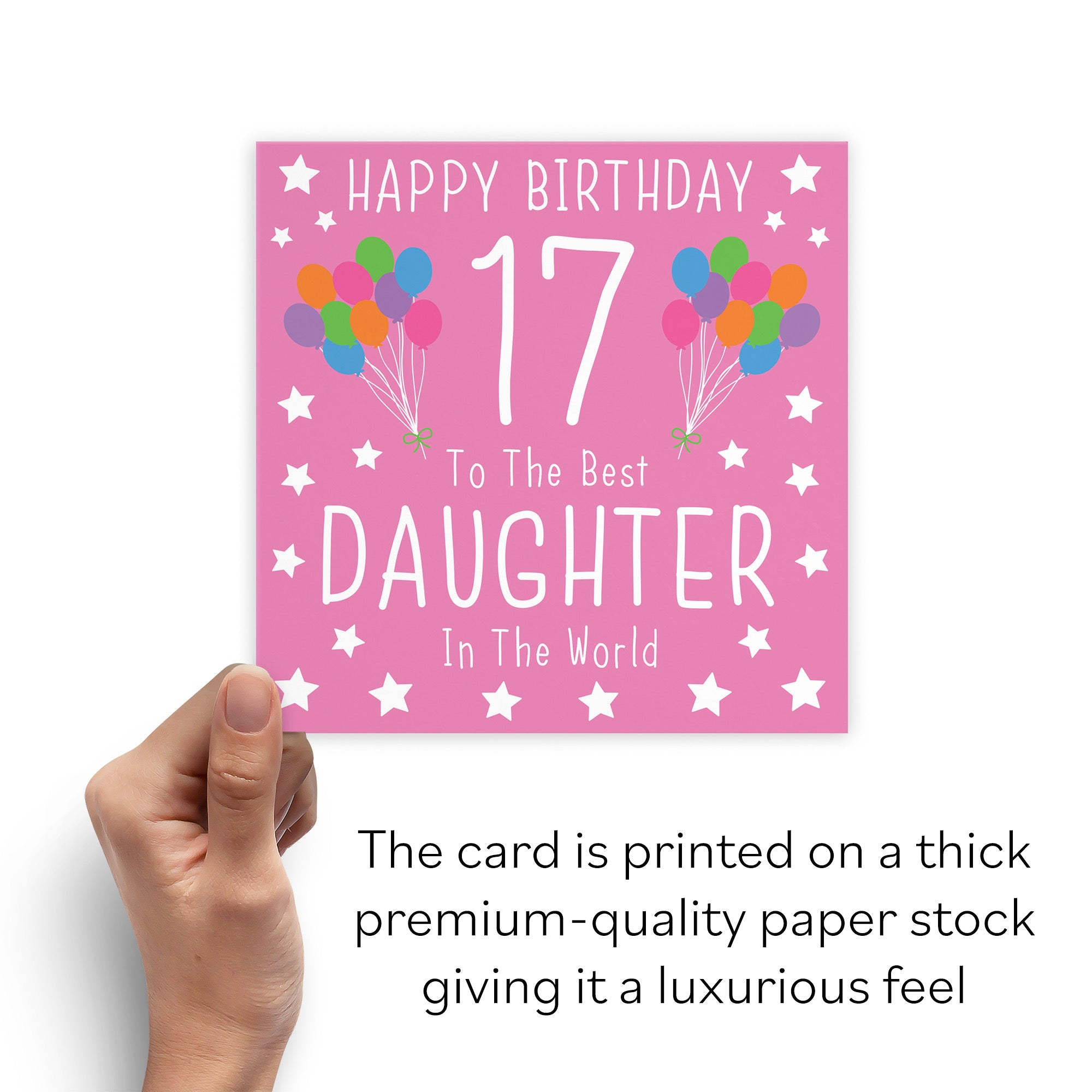 17th Daughter Birthday Card Iconic - Default Title (B08JS36B2M)