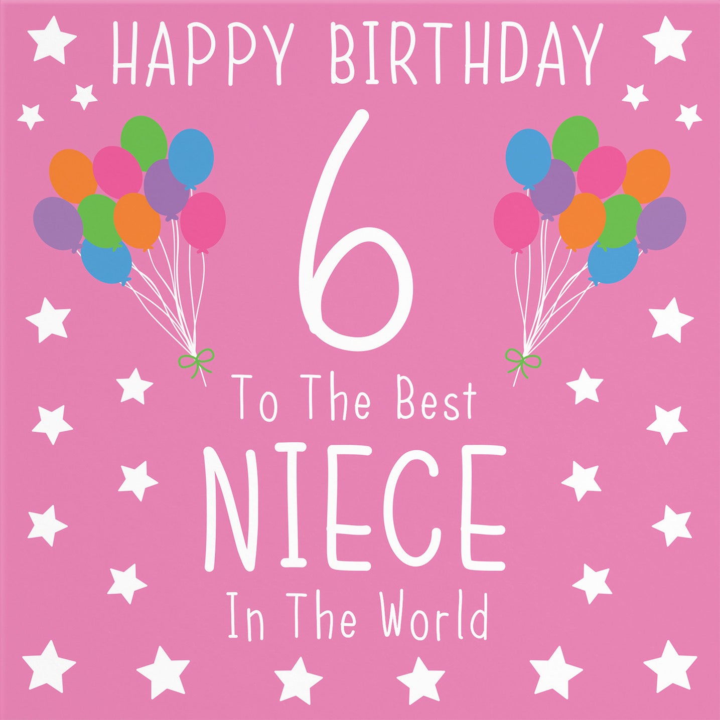 6th Niece Birthday Card Iconic - Default Title (B08JSCKWLQ)