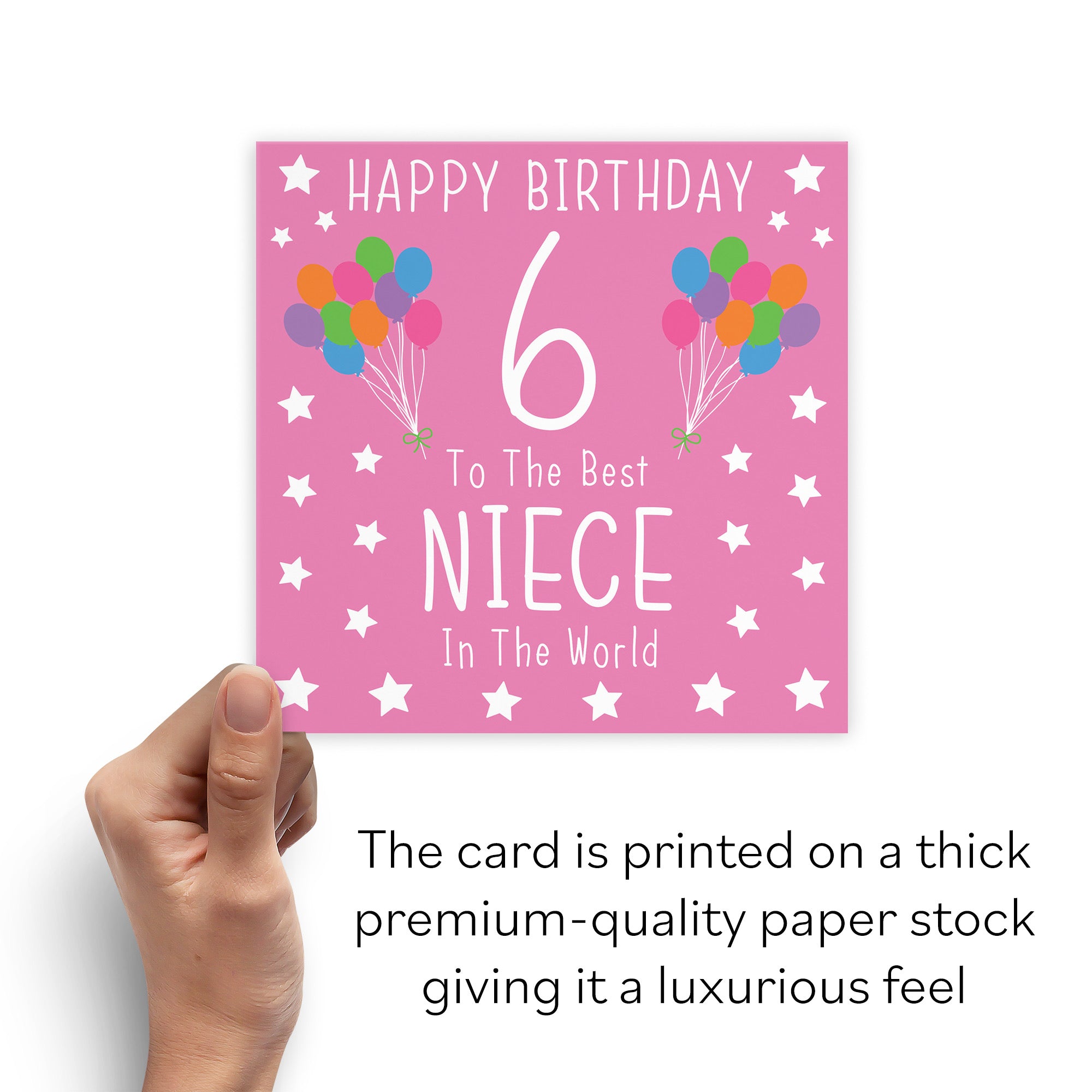 6th Niece Birthday Card Iconic - Default Title (B08JSCKWLQ)