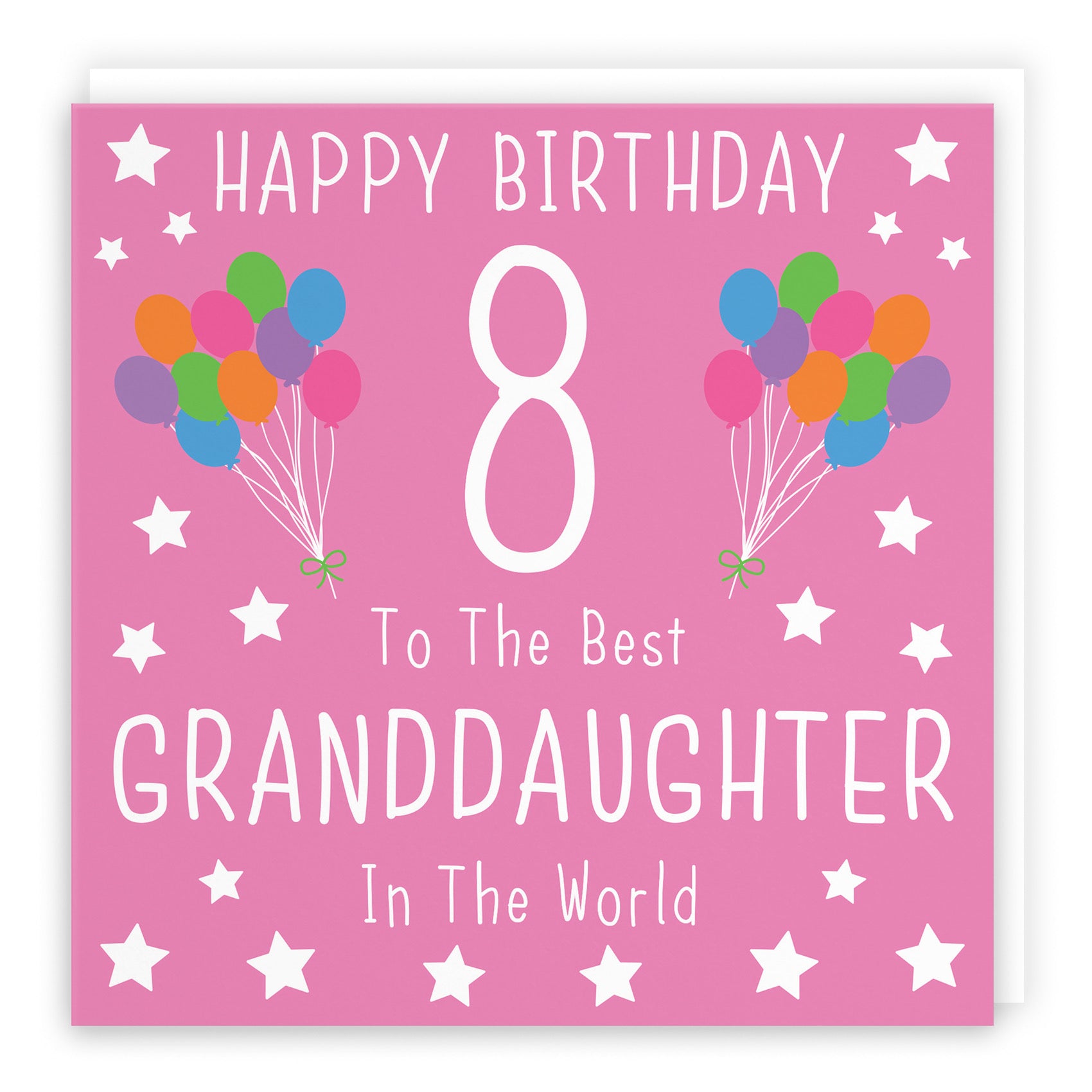 8th Granddaughter Birthday Card Iconic - Default Title (B08JSDWVVD)