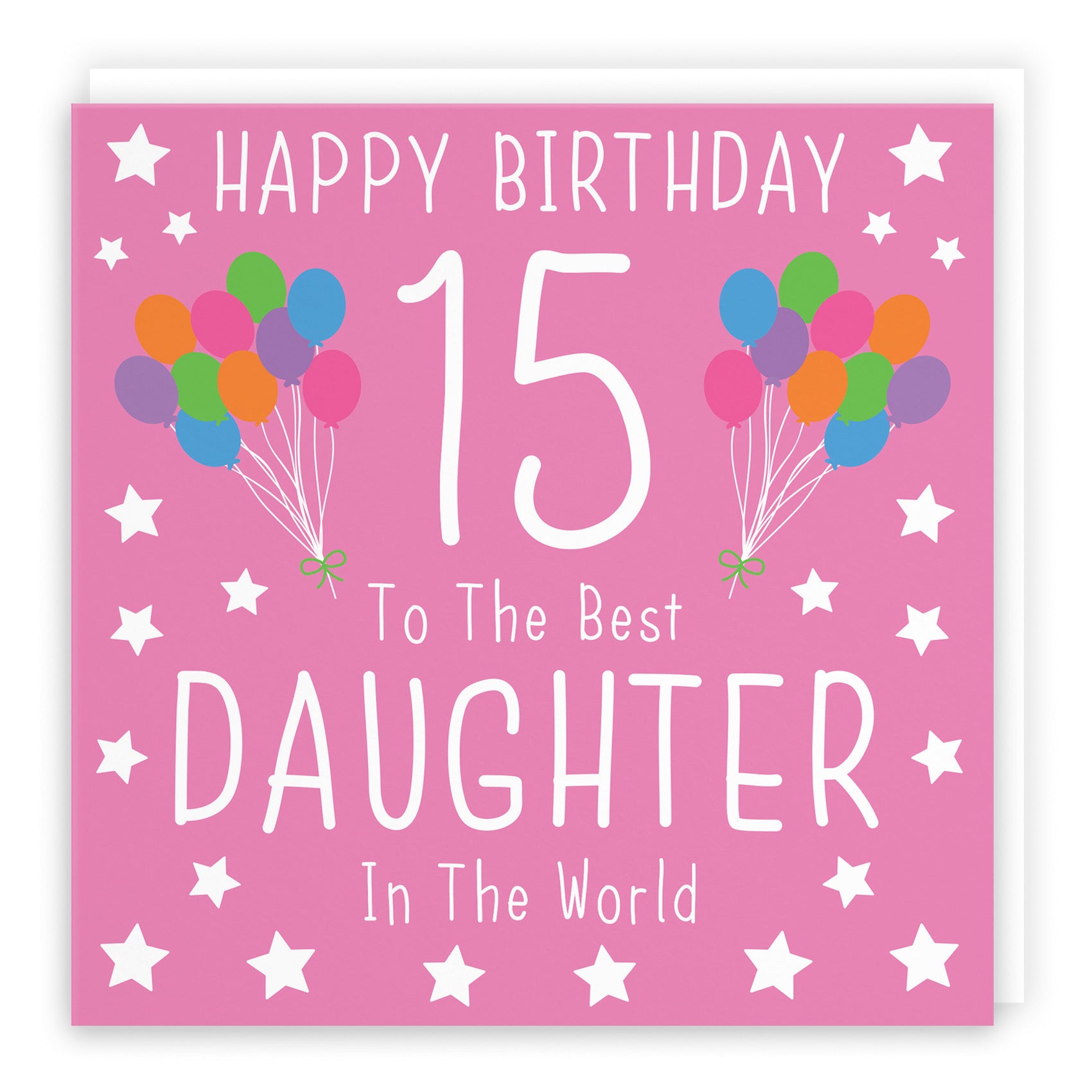 15th Daughter Birthday Card Iconic - Default Title (B08JSK2YCW)