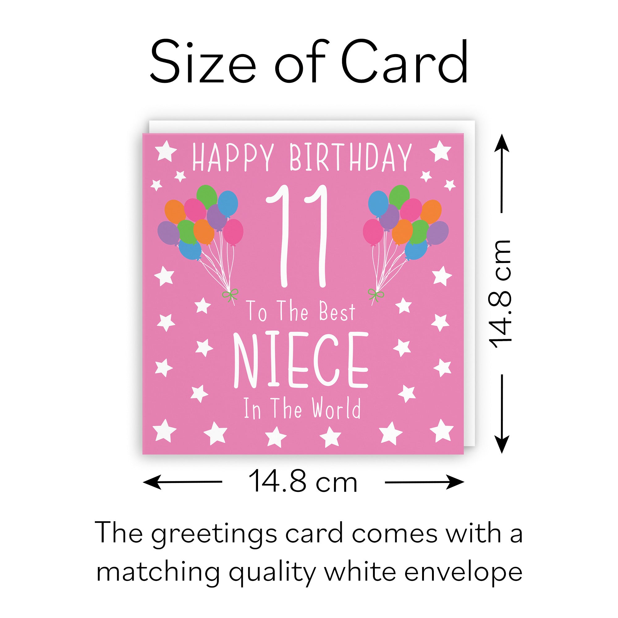 11th Niece Birthday Card Iconic - Default Title (B08JZ8218Q)