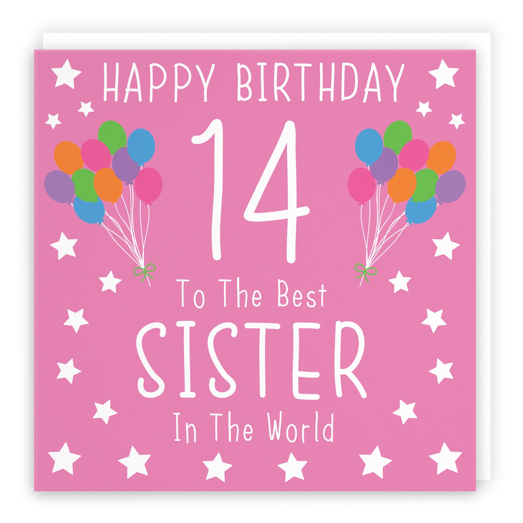 14th Sister Birthday Card Iconic - Default Title (B08JZCFH4G)