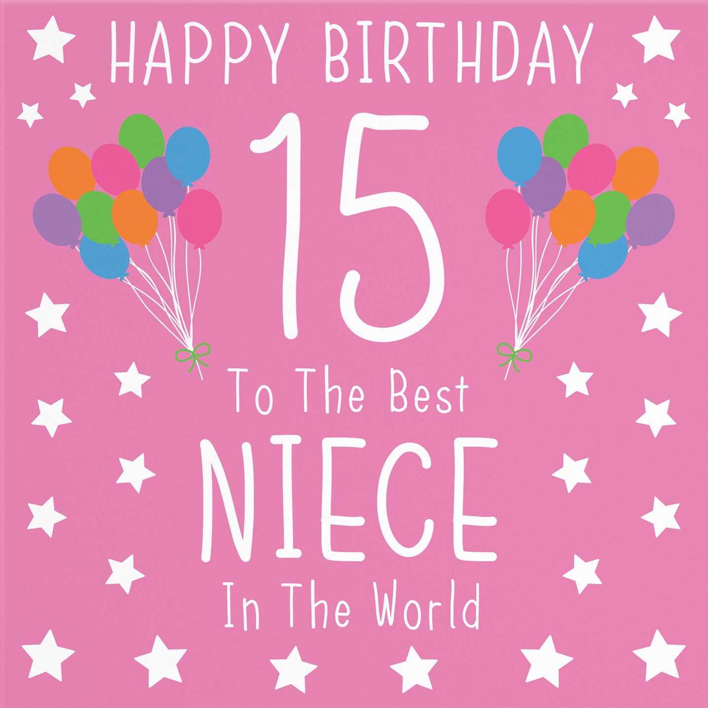 15th Niece Birthday Card Iconic - Default Title (B08JZD4QKK)