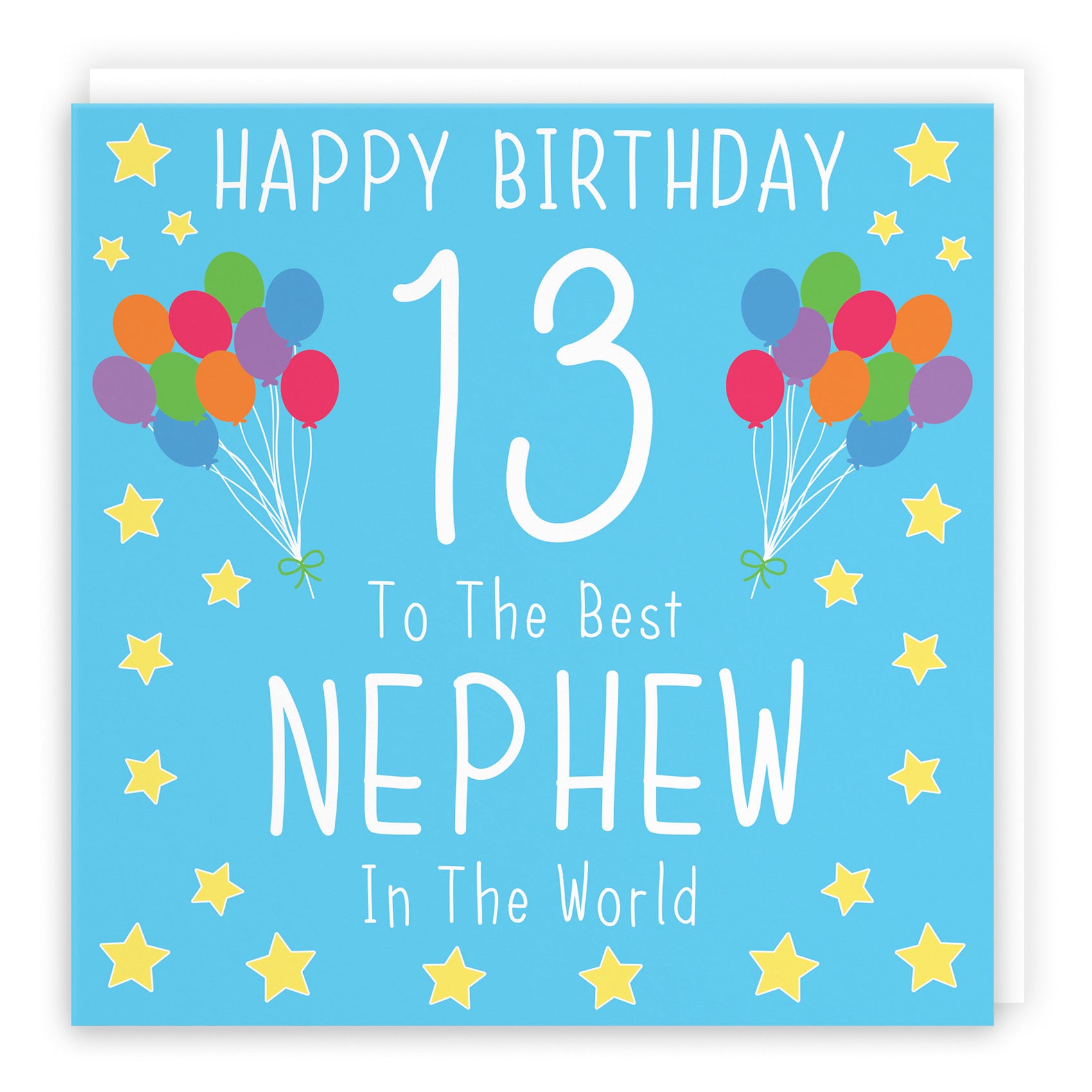 13th Nephew Birthday Card Iconic - Default Title (B08K26VG3D)