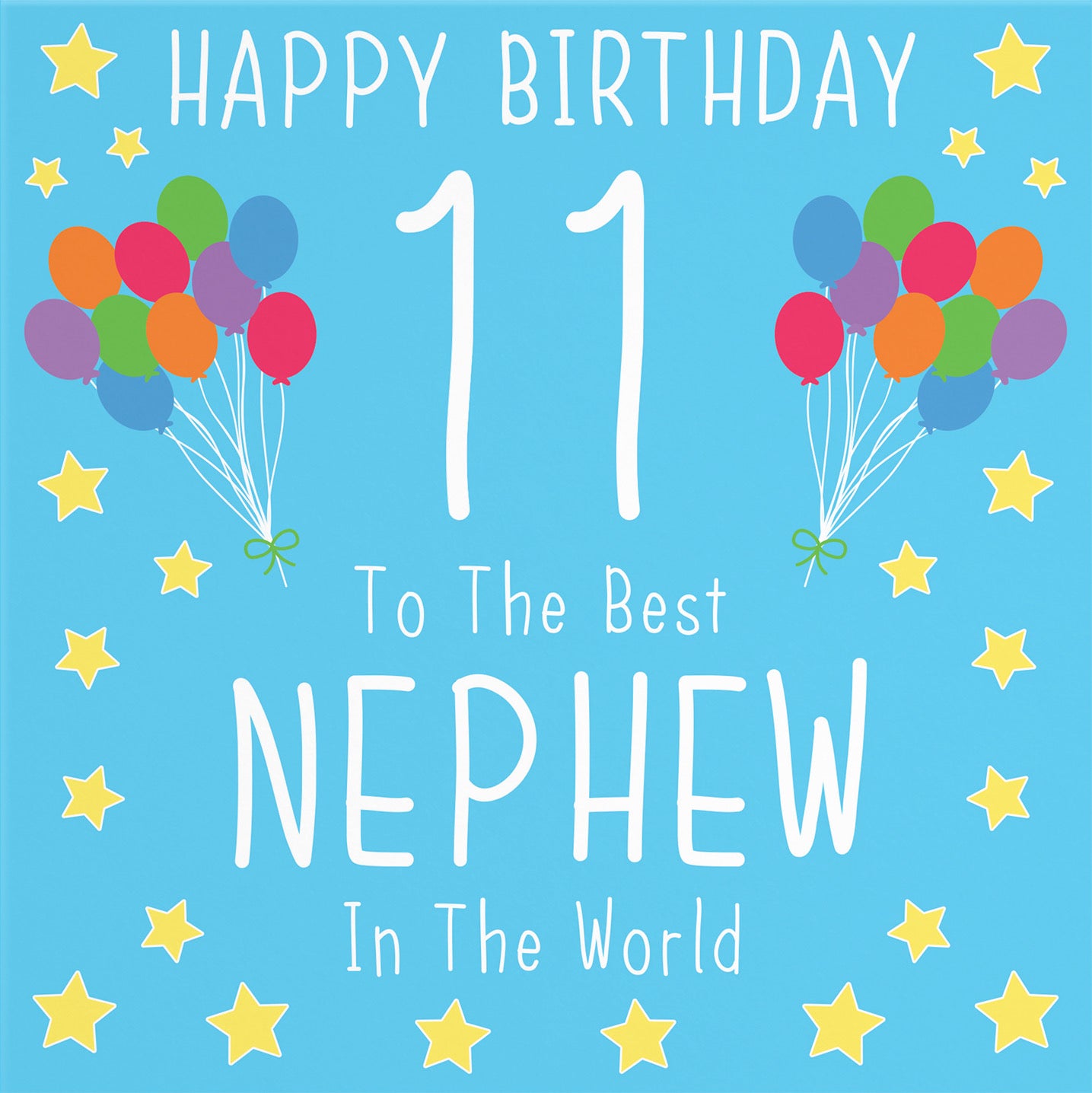 11th Nephew Birthday Card Iconic - Default Title (B08K2DMN19)