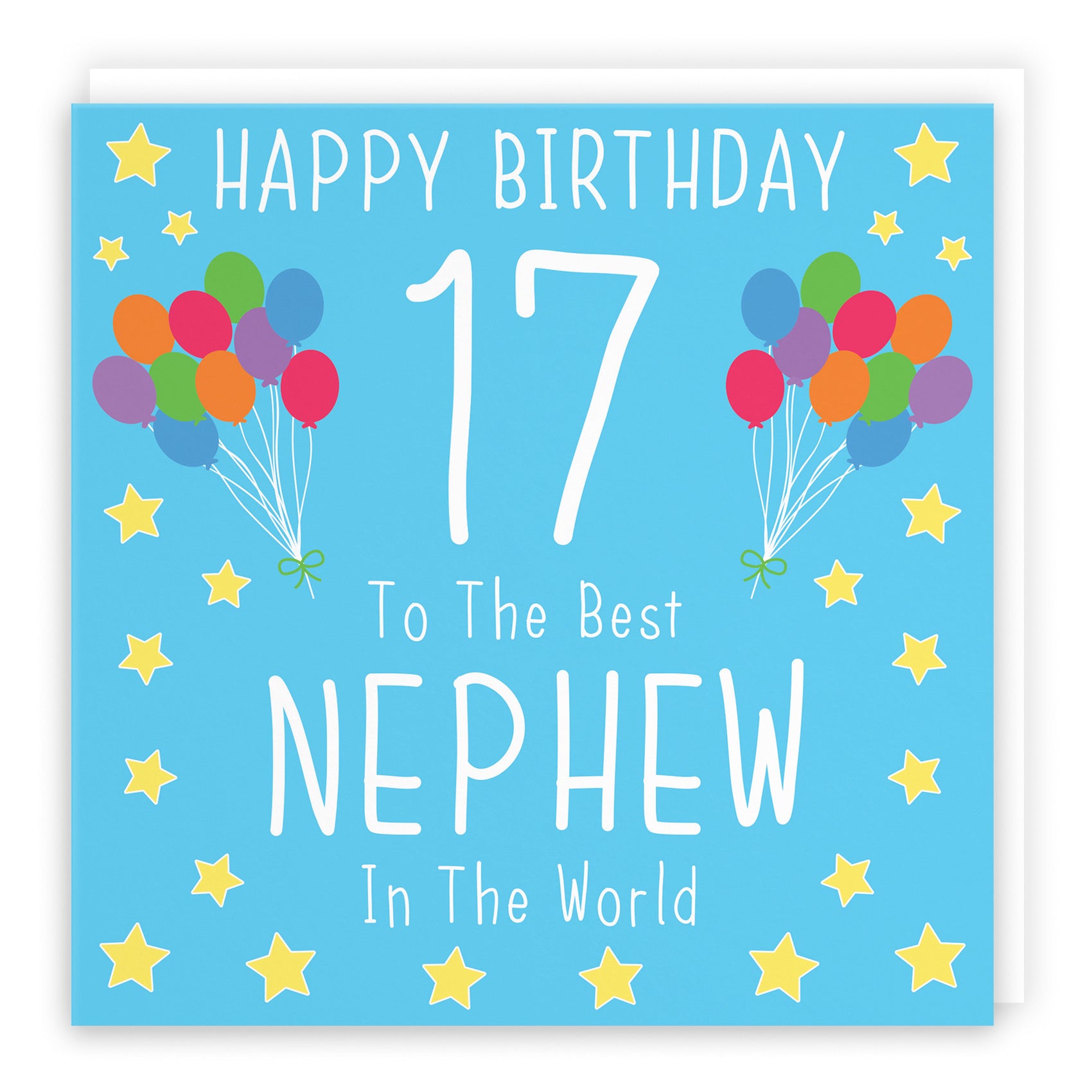 17th Nephew Birthday Card Iconic - Default Title (B08K2GNQ67)