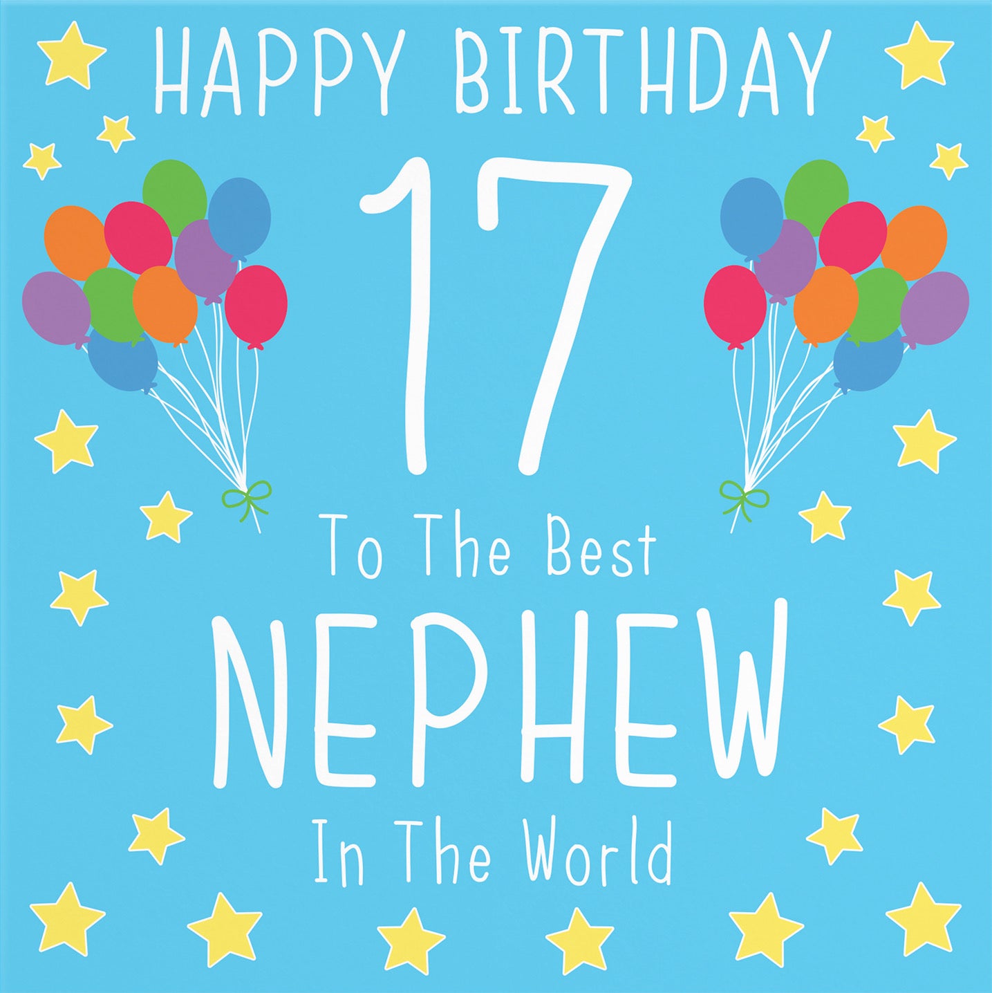 17th Nephew Birthday Card Iconic - Default Title (B08K2GNQ67)