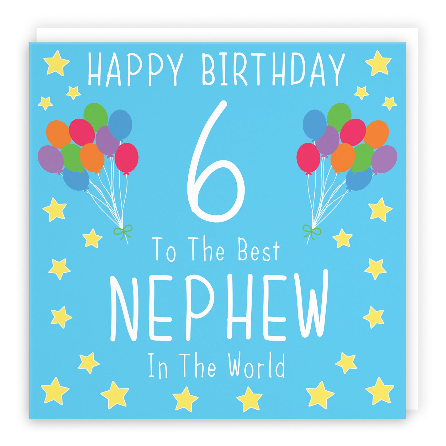 6th Nephew Birthday Card Iconic - Default Title (B08K2JW7FJ)