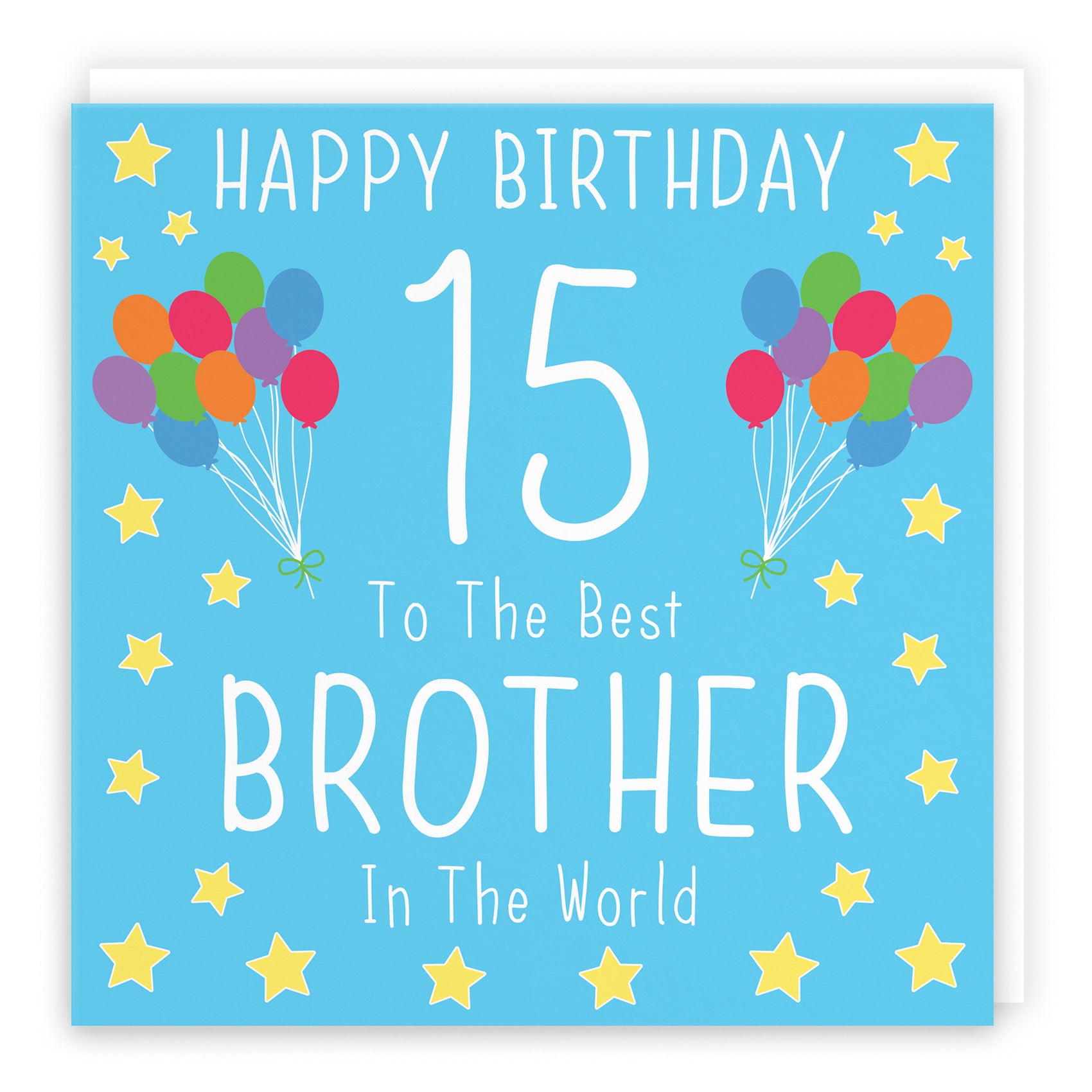 15th Brother Birthday Card Iconic - Default Title (B08K2NCH4H)