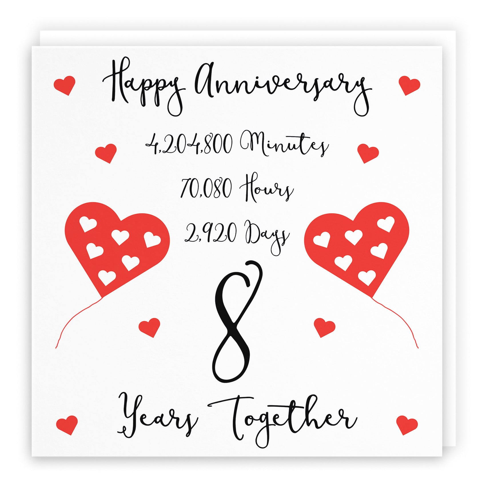 8th Anniversary Card Timeless - Default Title (B08K4RJQL8)