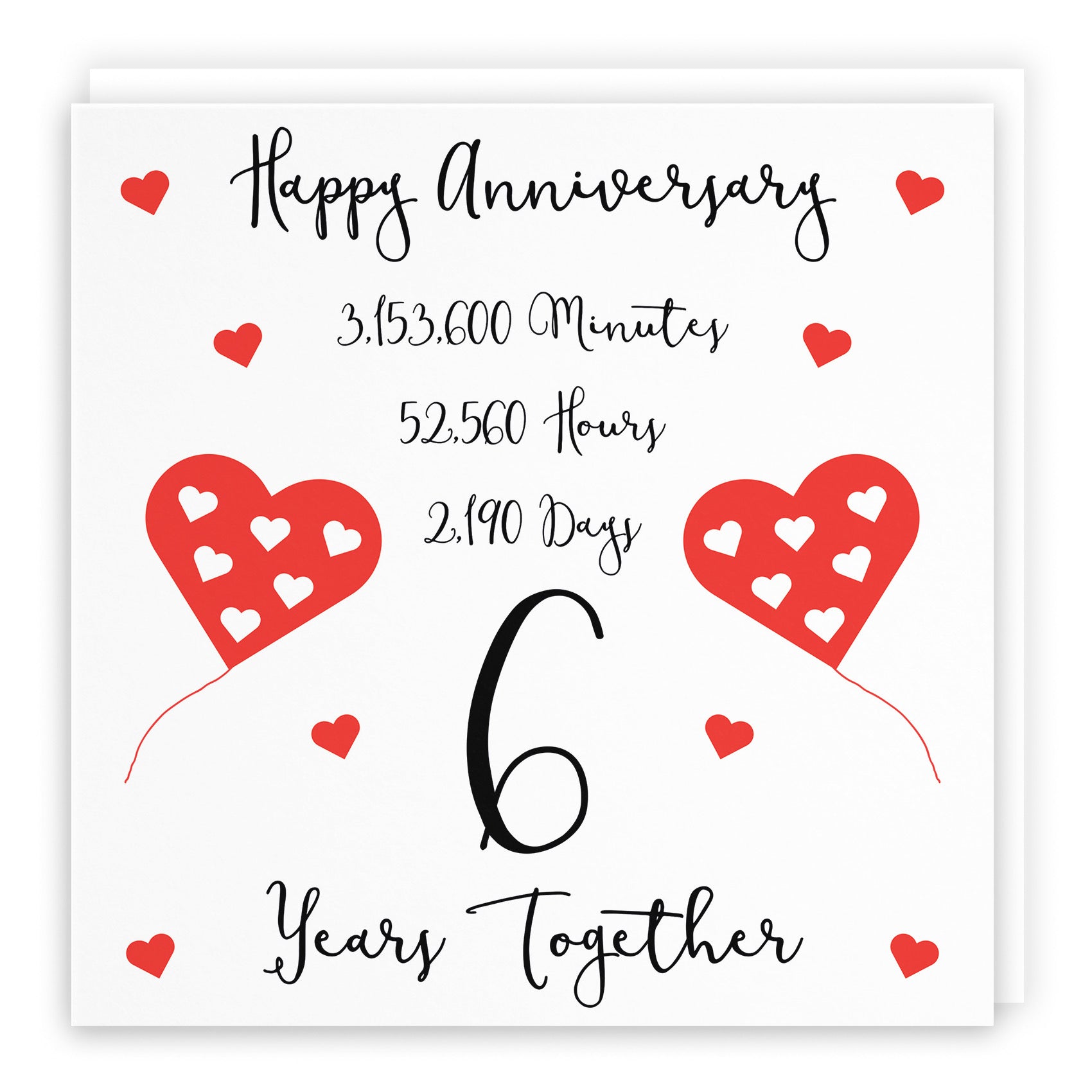 6th Anniversary Card Timeless - Default Title (B08K4T431F)