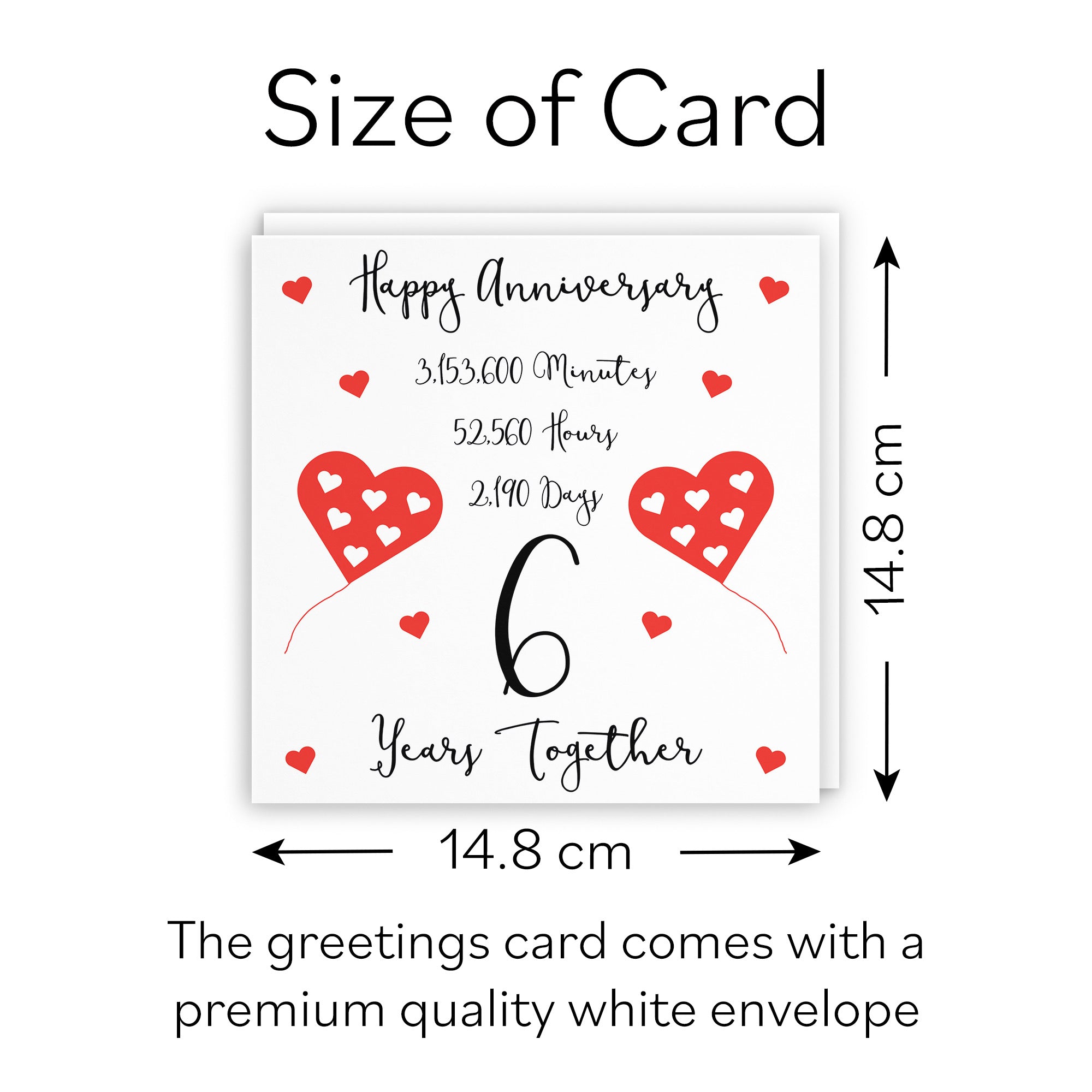 6th Anniversary Card Timeless - Default Title (B08K4T431F)