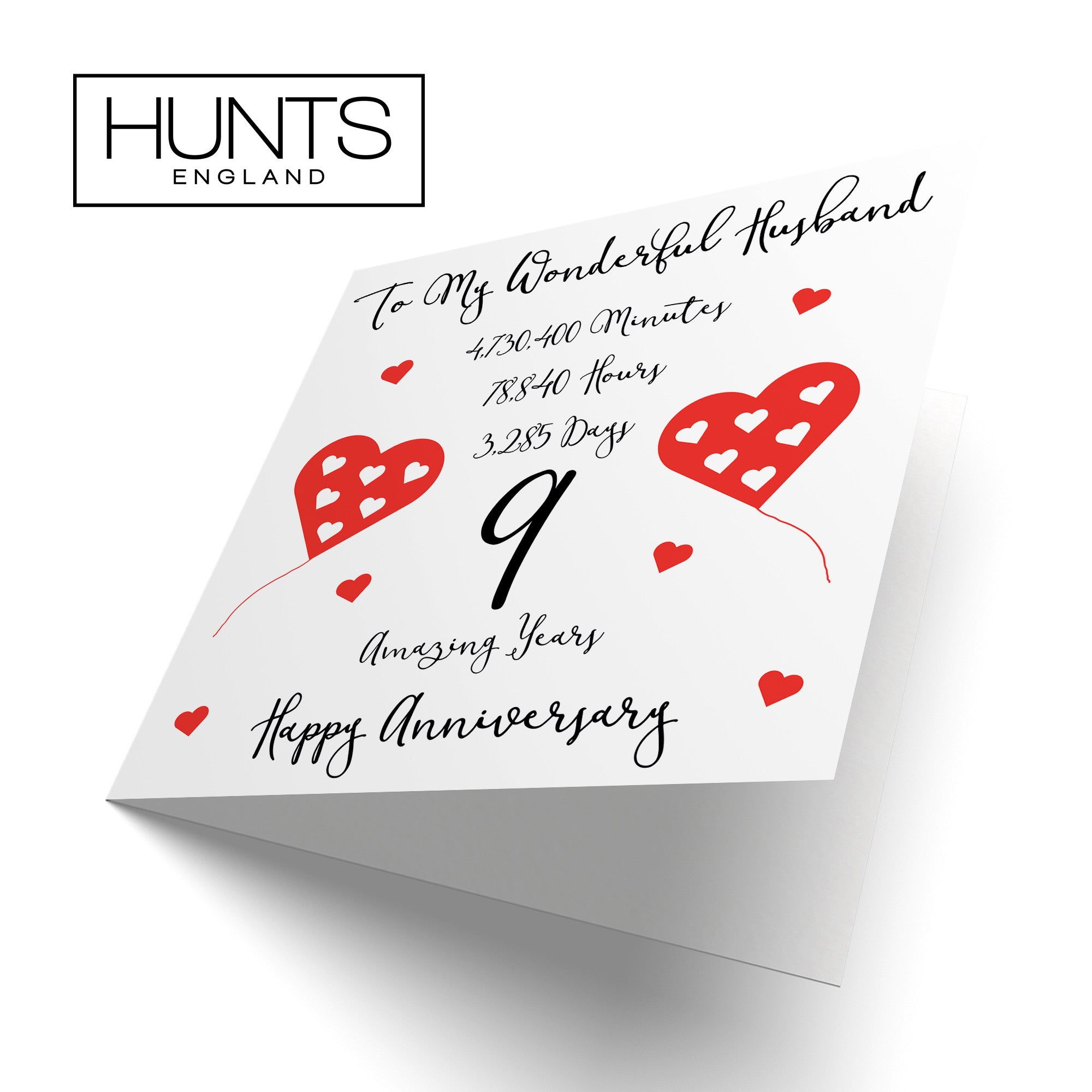 9th Husband Anniversary Card Timeless - Default Title (B08K53LS39)