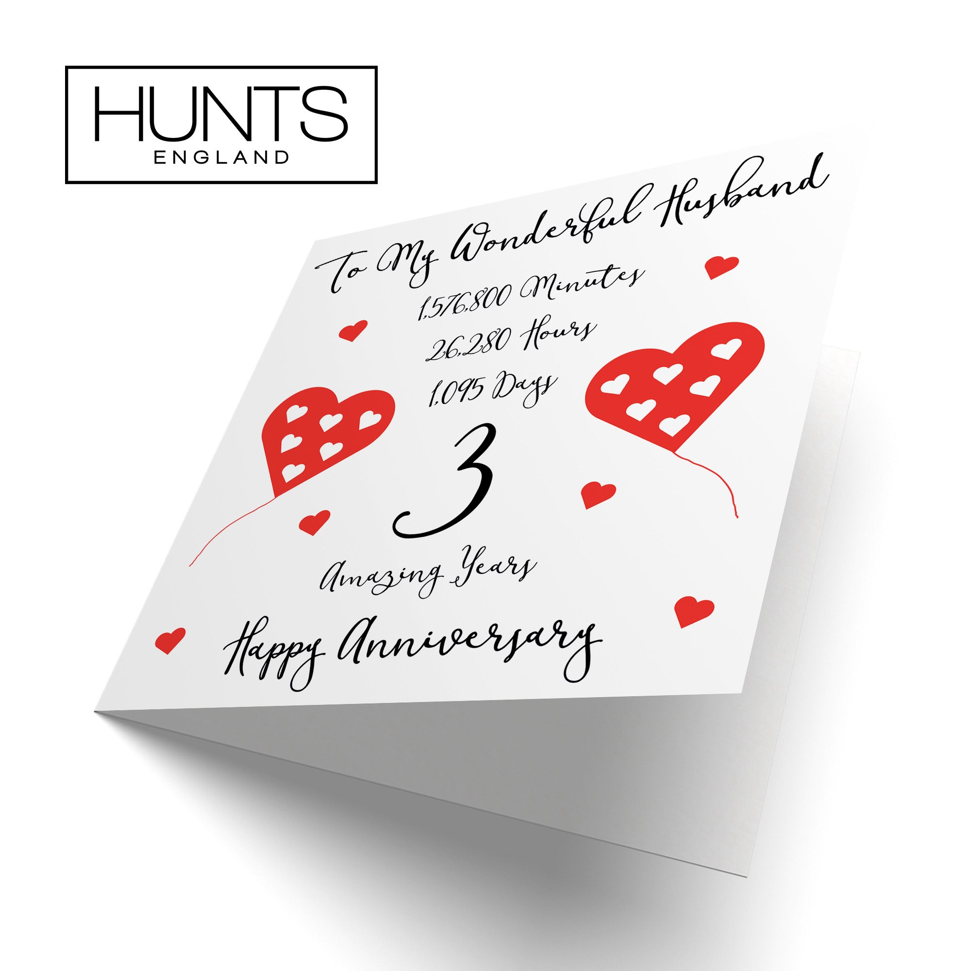 3rd Husband Anniversary Card Timeless - Default Title (B08K5G1NQ7)