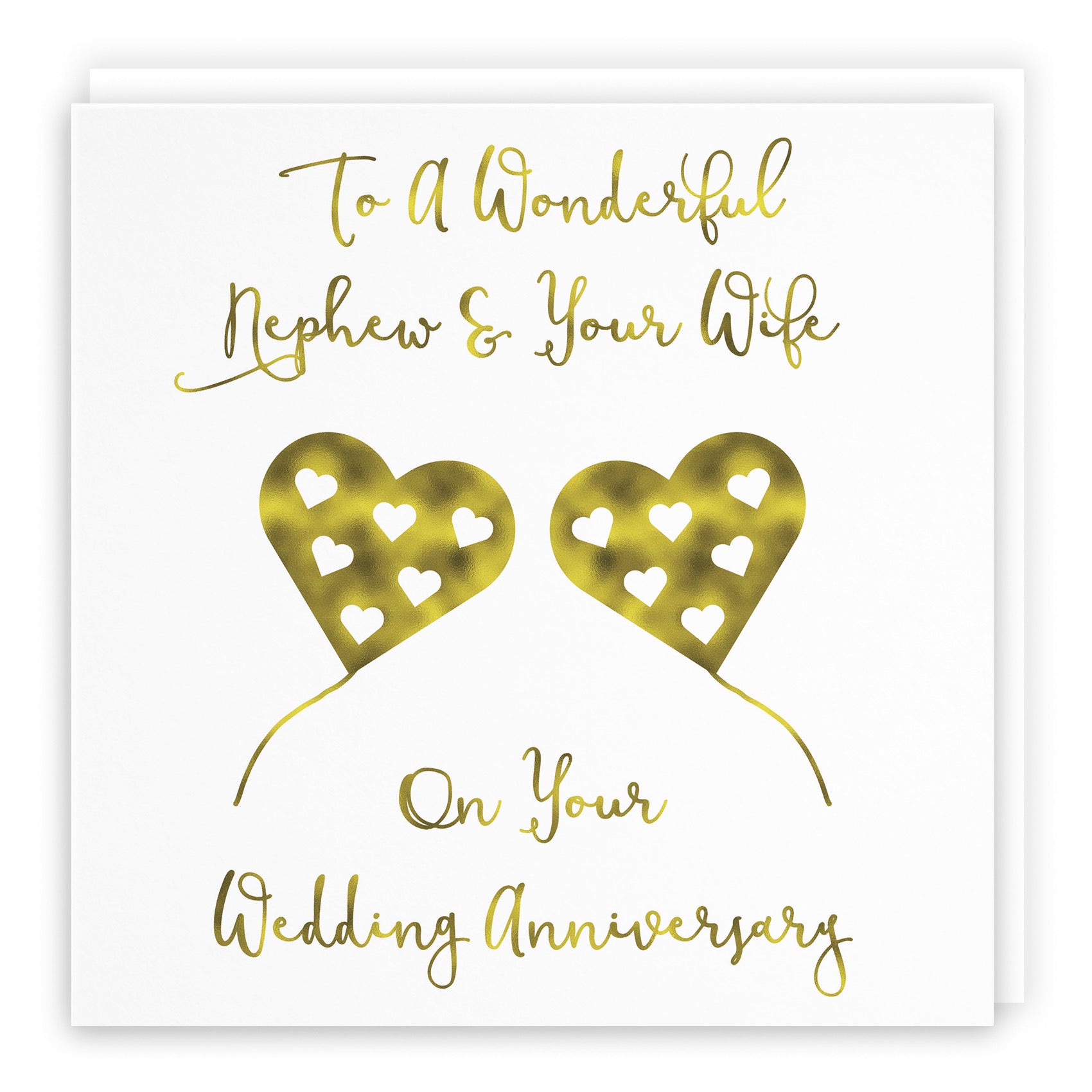 Nephew And Wife Anniversary Card Milano - Default Title (B08K7PKZZS)