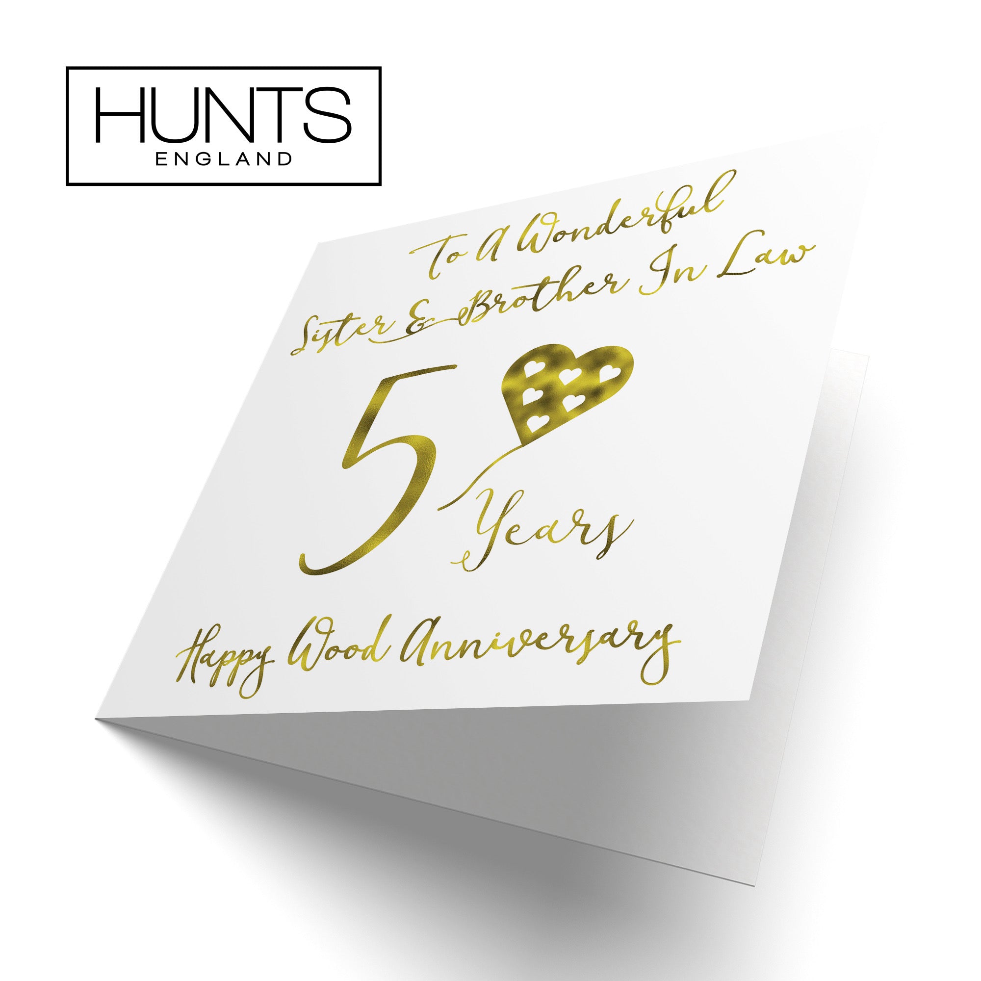 5th Sister And Brother In Law Anniversary Card Milano - Default Title (B08K85X3KD)