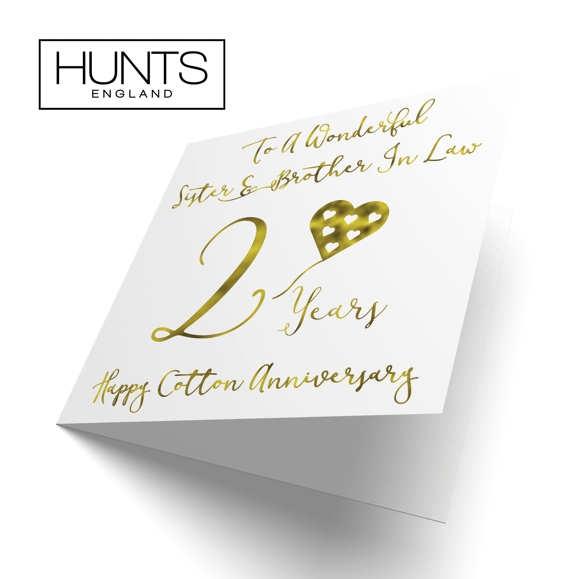 2nd Sister And Brother In Law Anniversary Card Milano - Default Title (B08K85XR6Q)