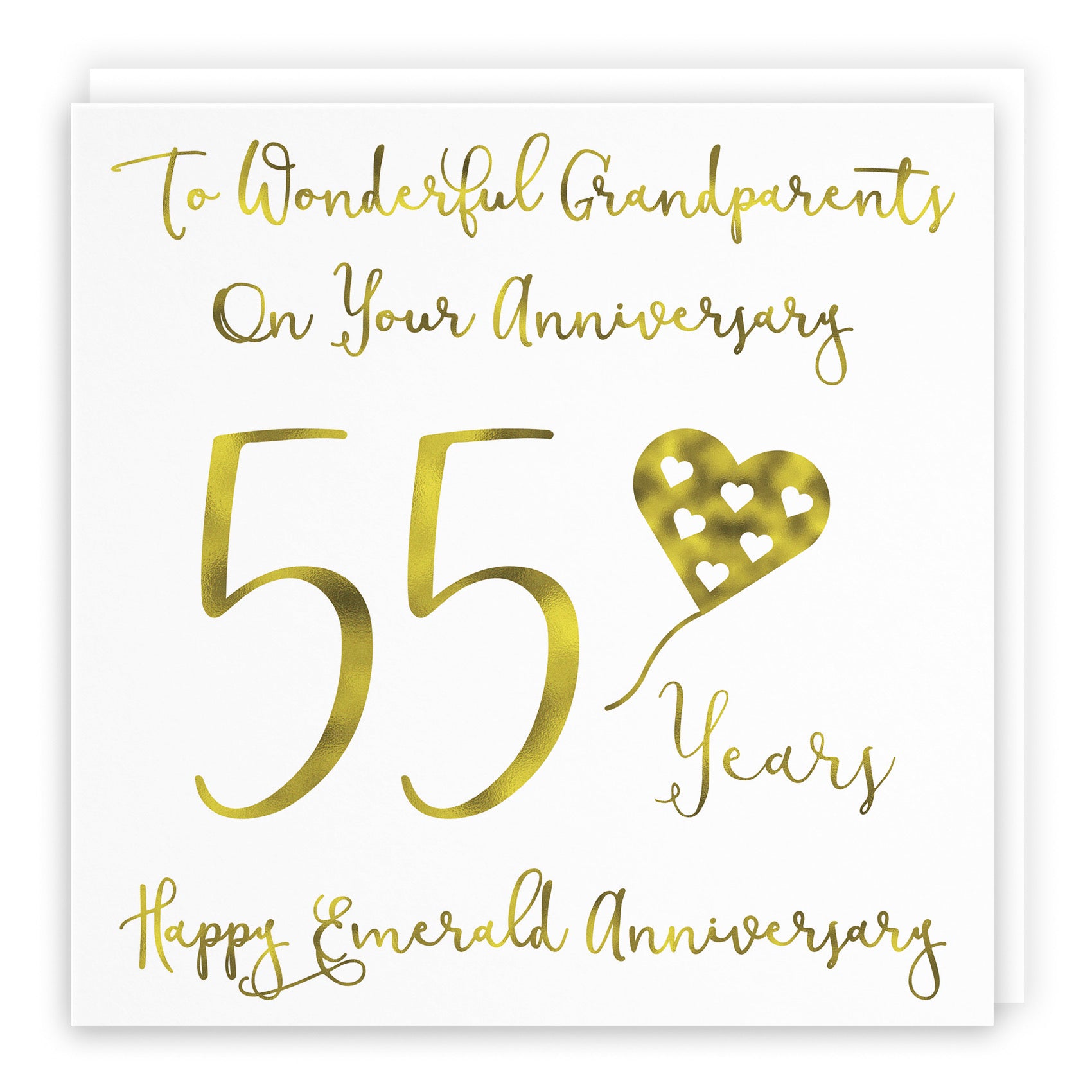 55th Grandparents Anniversary Card Milano - Default Title (B08K862JG3)