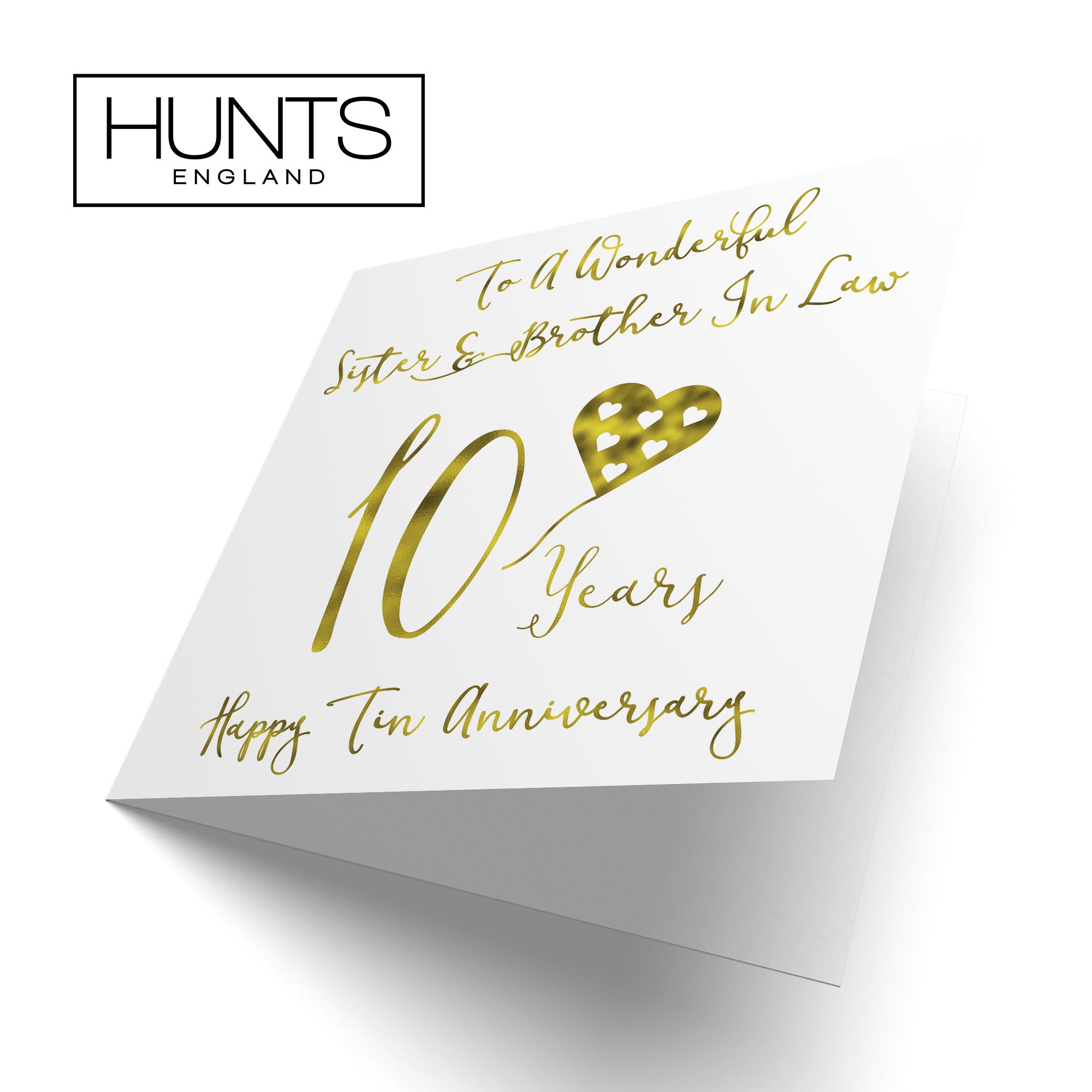 10th Sister And Brother In Law Anniversary Card Milano - Default Title (B08K93RHZ6)