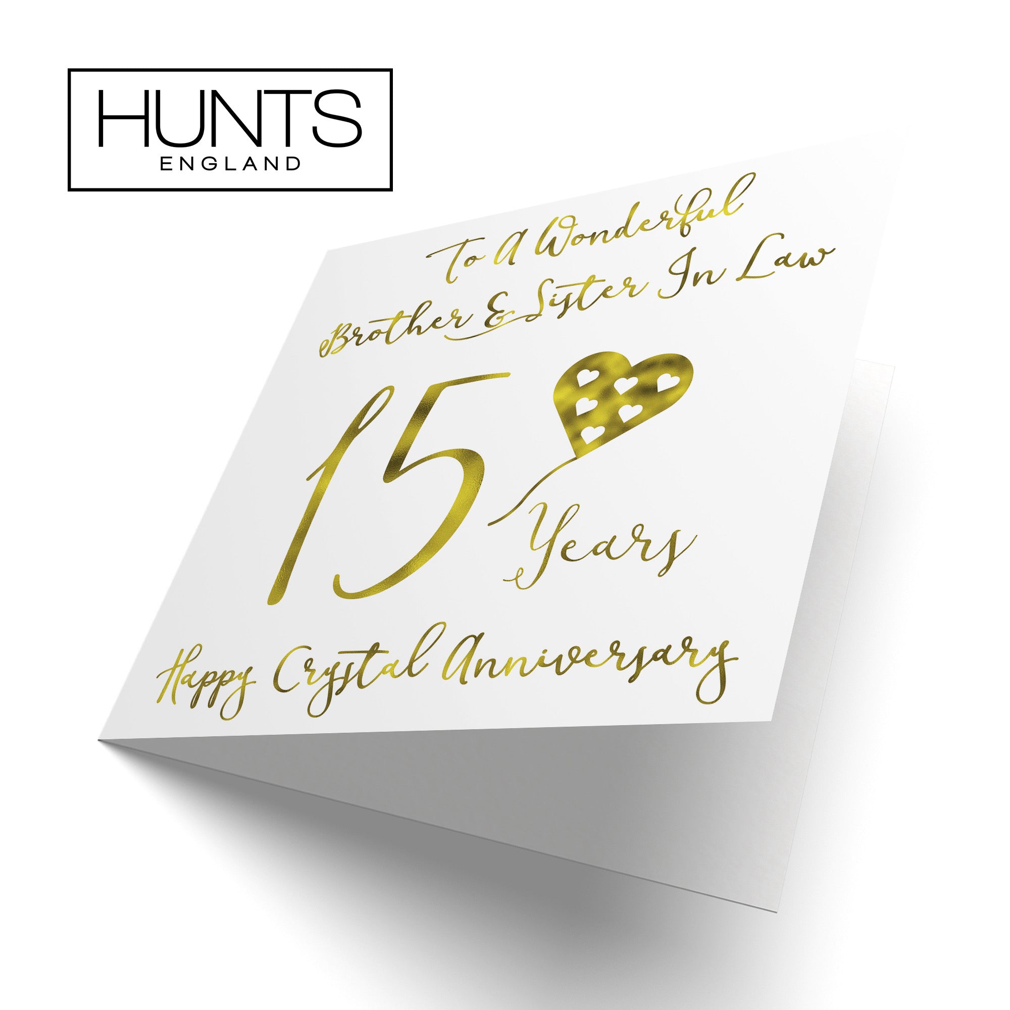 15th Brother And Sister In Law Anniversary Card Milano - Default Title (B08K96VPZS)