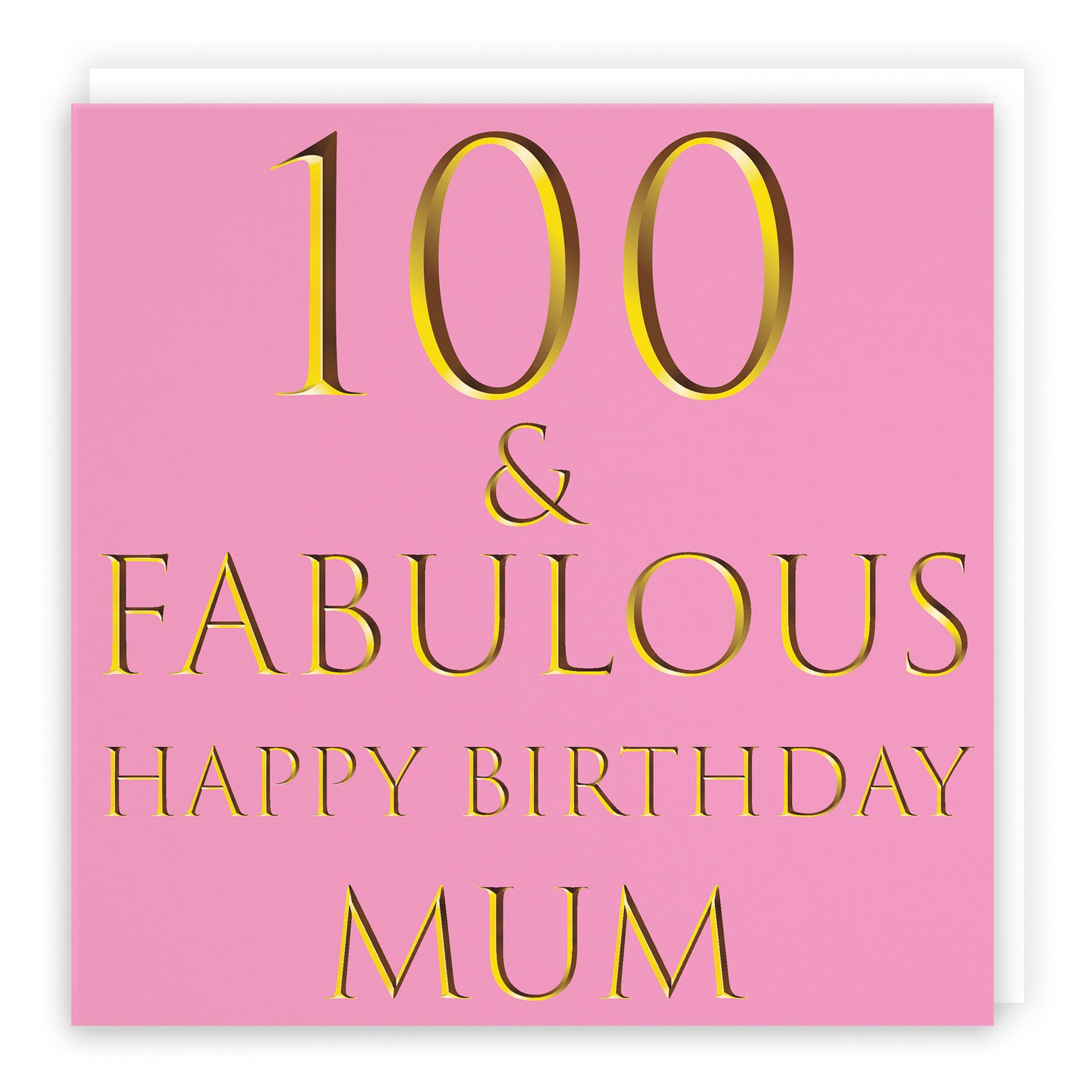 100th Mum Birthday Card Still Totally Fabulous - Default Title (B08KY4NHPP)