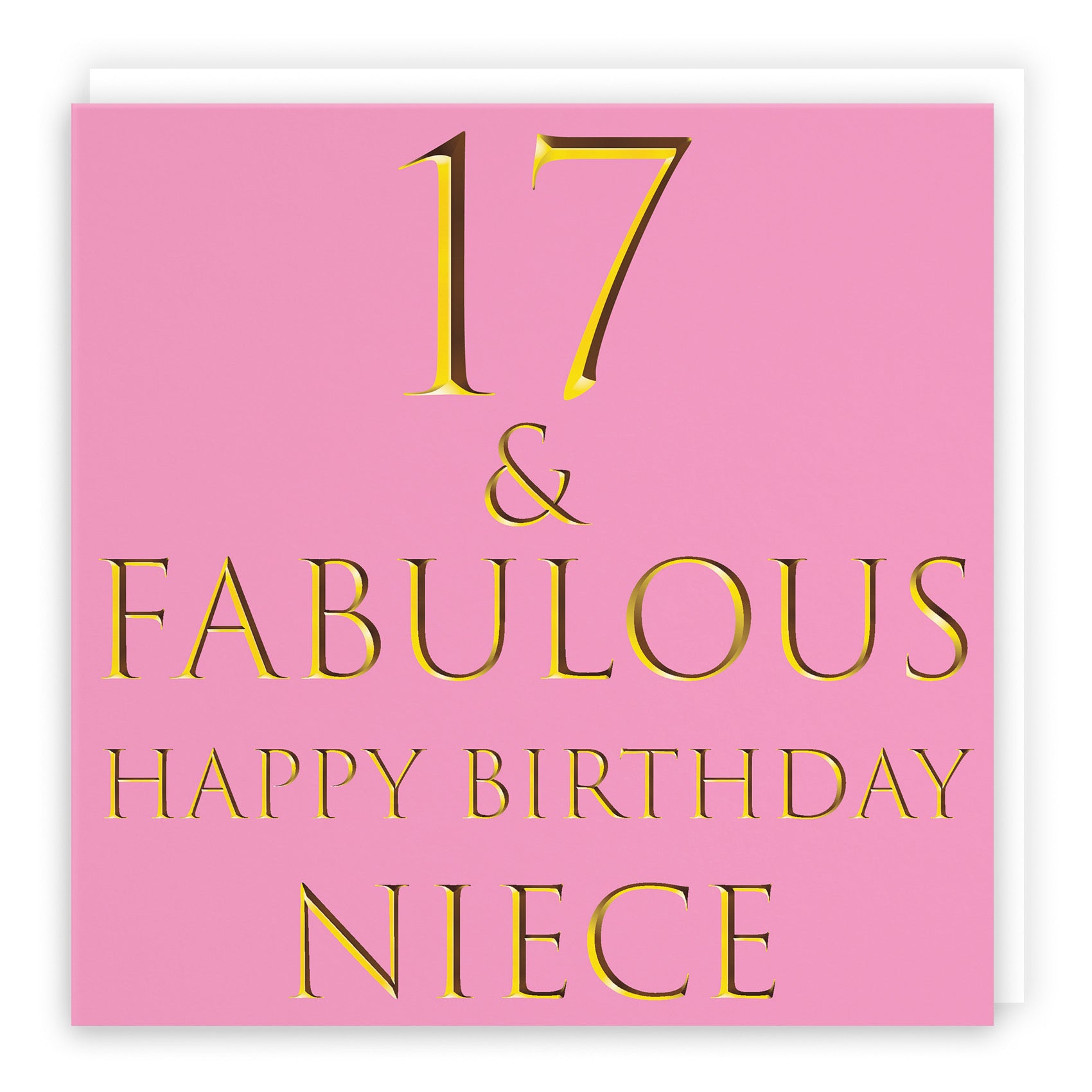 17th Niece Birthday Card Still Totally Fabulous - Default Title (B08KYWJNYC)