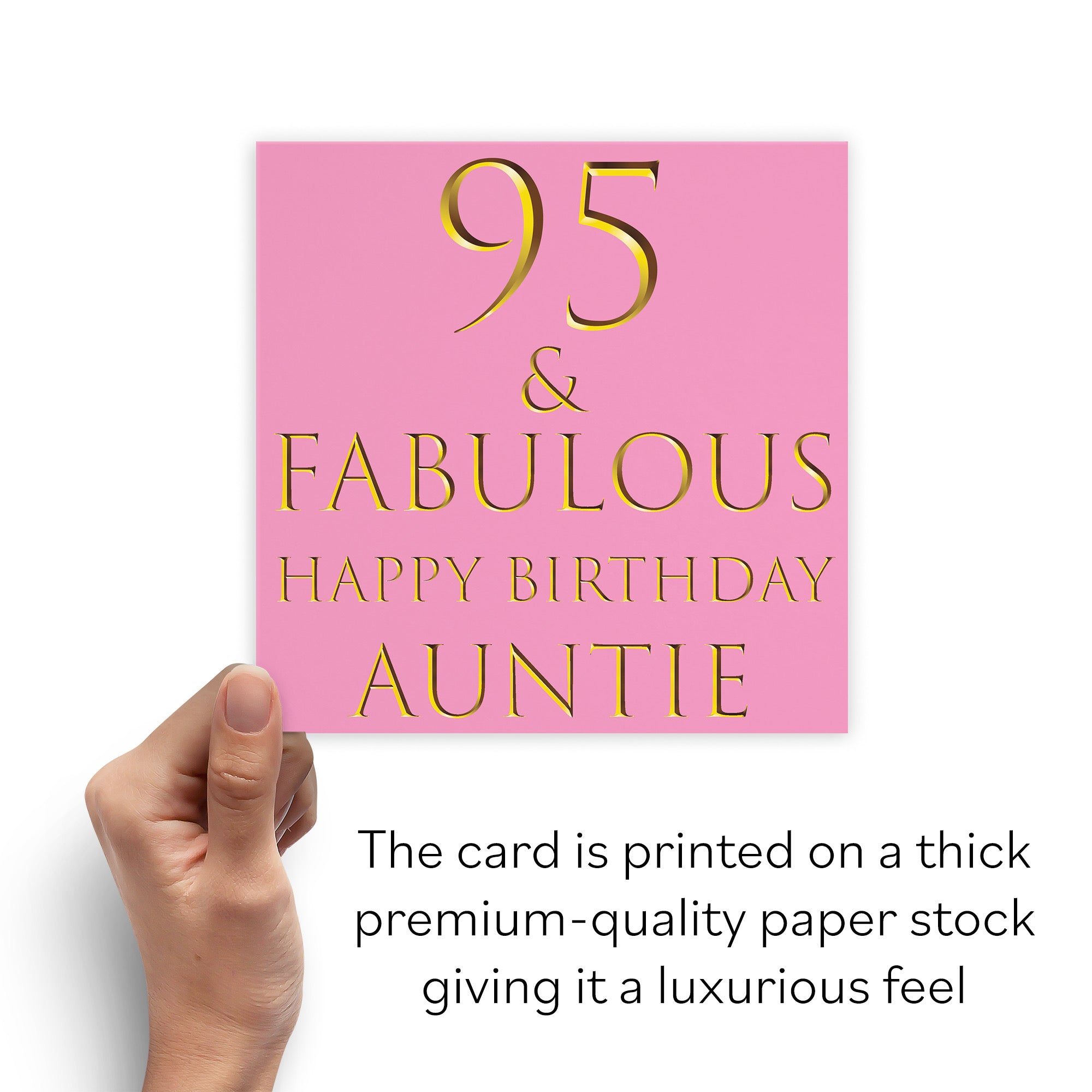 95th Auntie Birthday Card Still Totally Fabulous - Default Title (B08L1F5877)