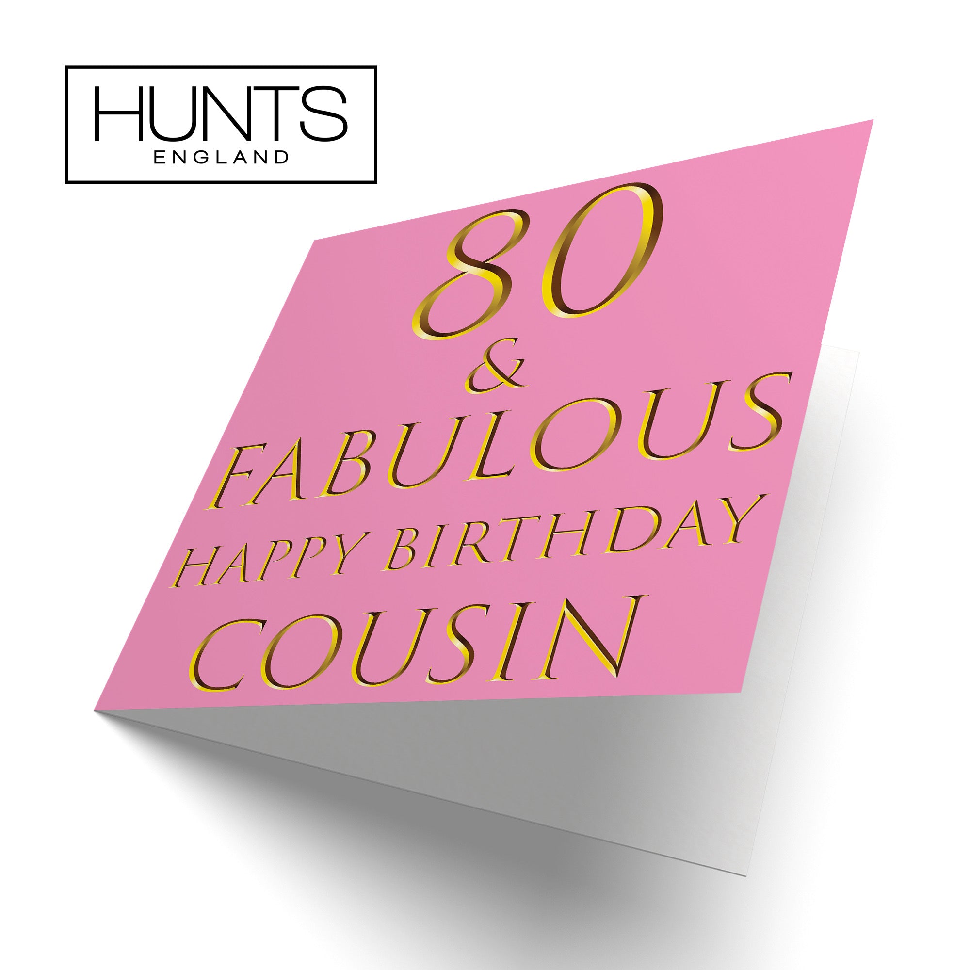 80th Cousin Birthday Card Still Totally Fabulous - Default Title (B08L1GK2V3)