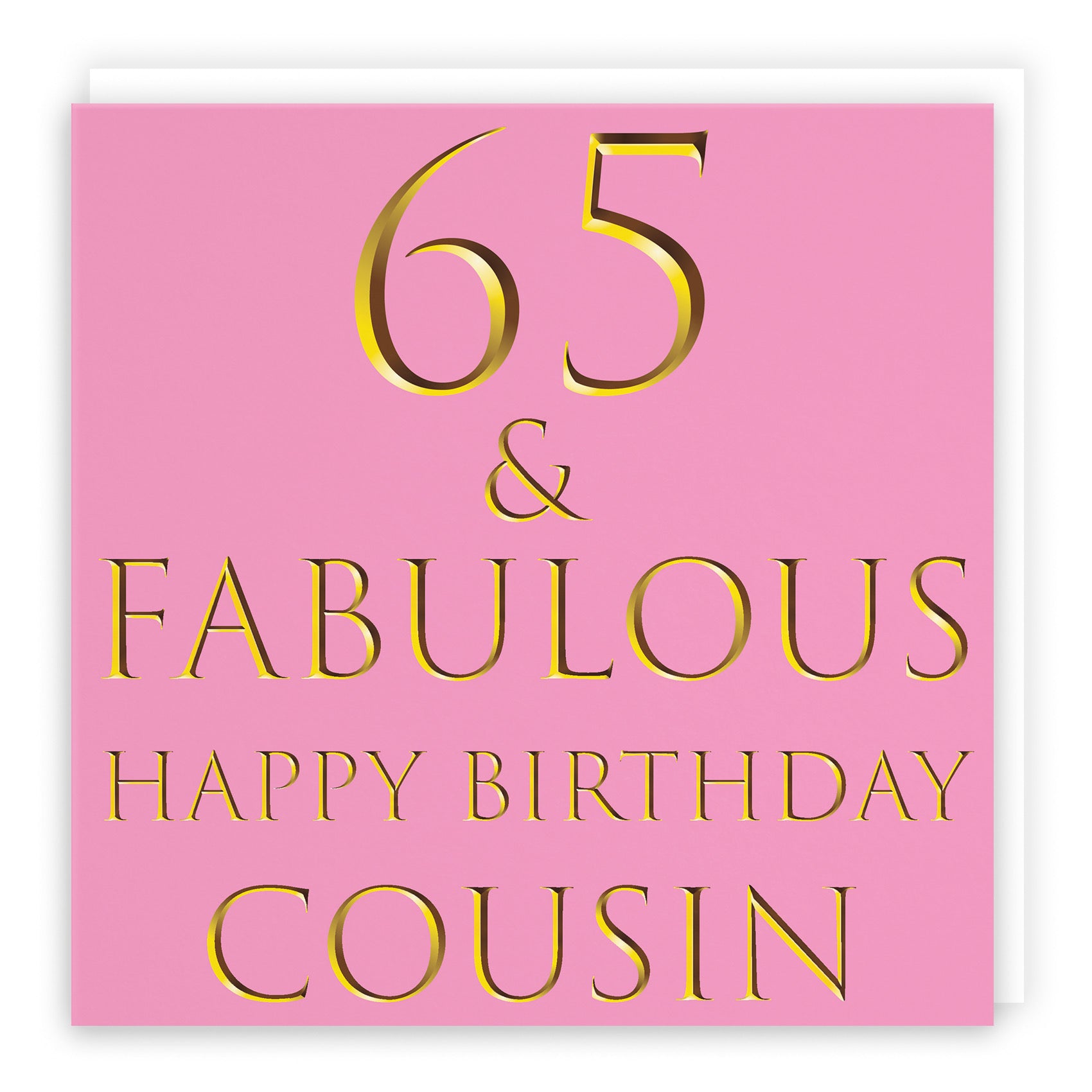 65th Cousin Birthday Card Still Totally Fabulous - Default Title (B08L1H1KTK)