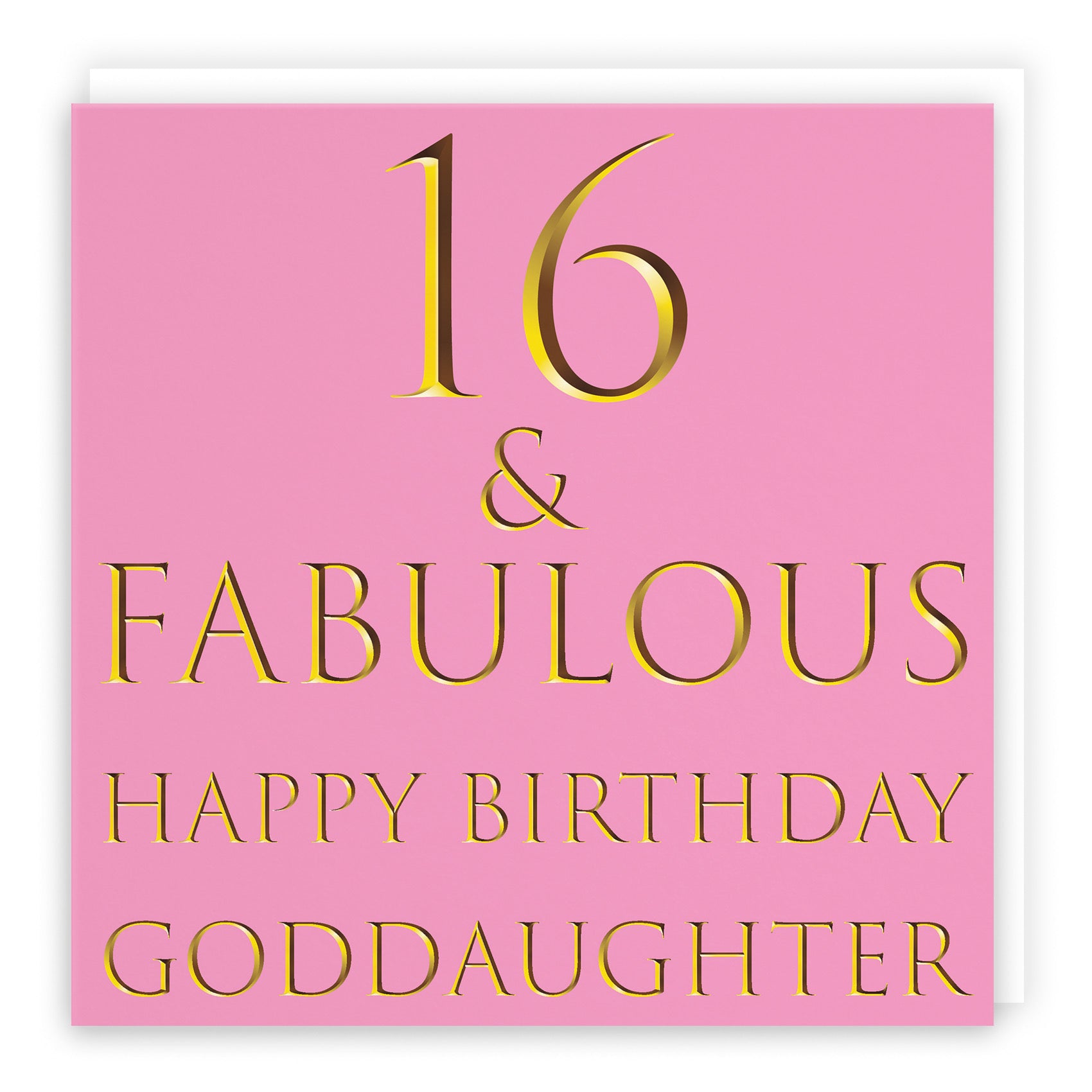 16th Goddaughter Birthday Card Still Totally Fabulous - Default Title (B08L23M6TS)