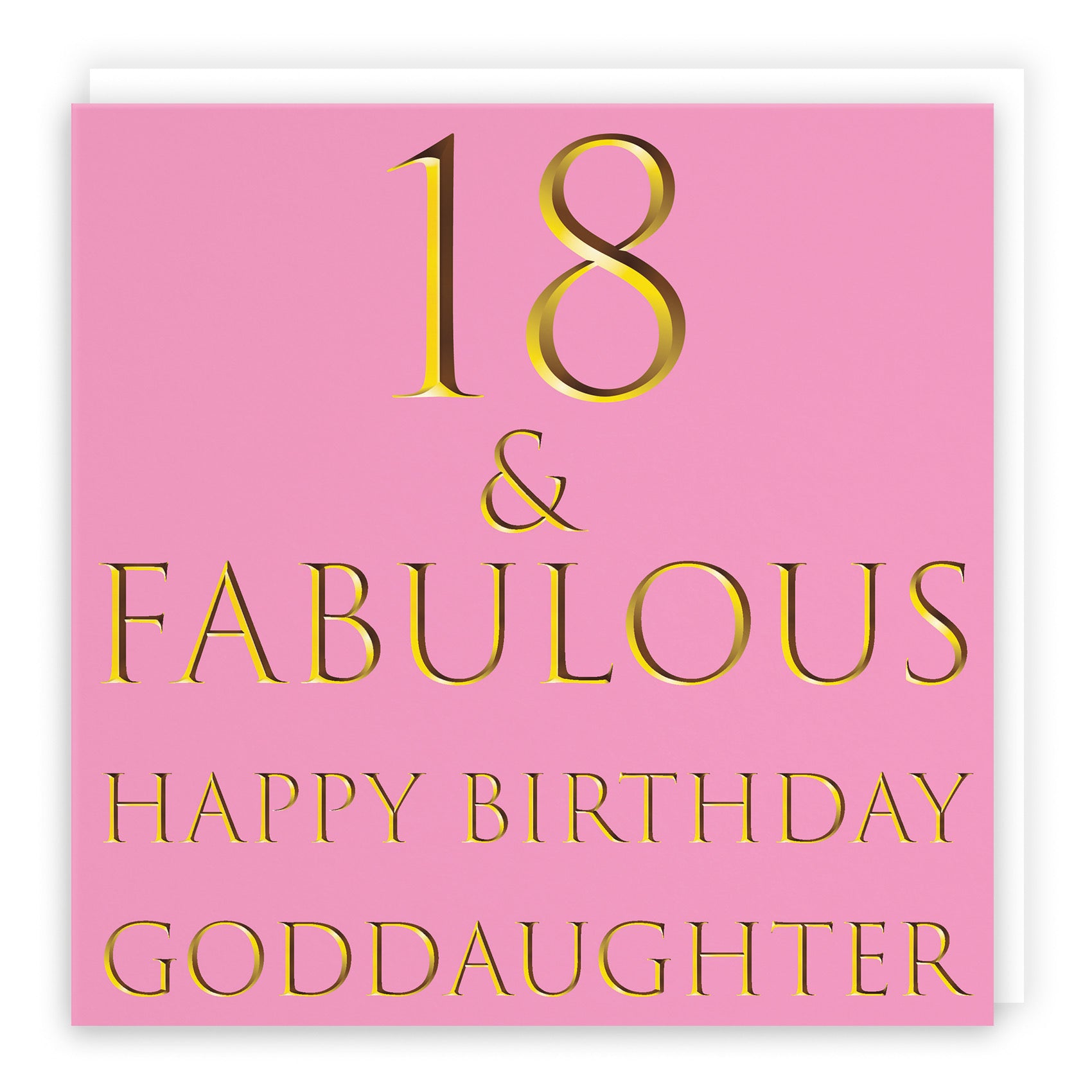 18th Goddaughter Birthday Card Still Totally Fabulous - Default Title (B08L246NRQ)