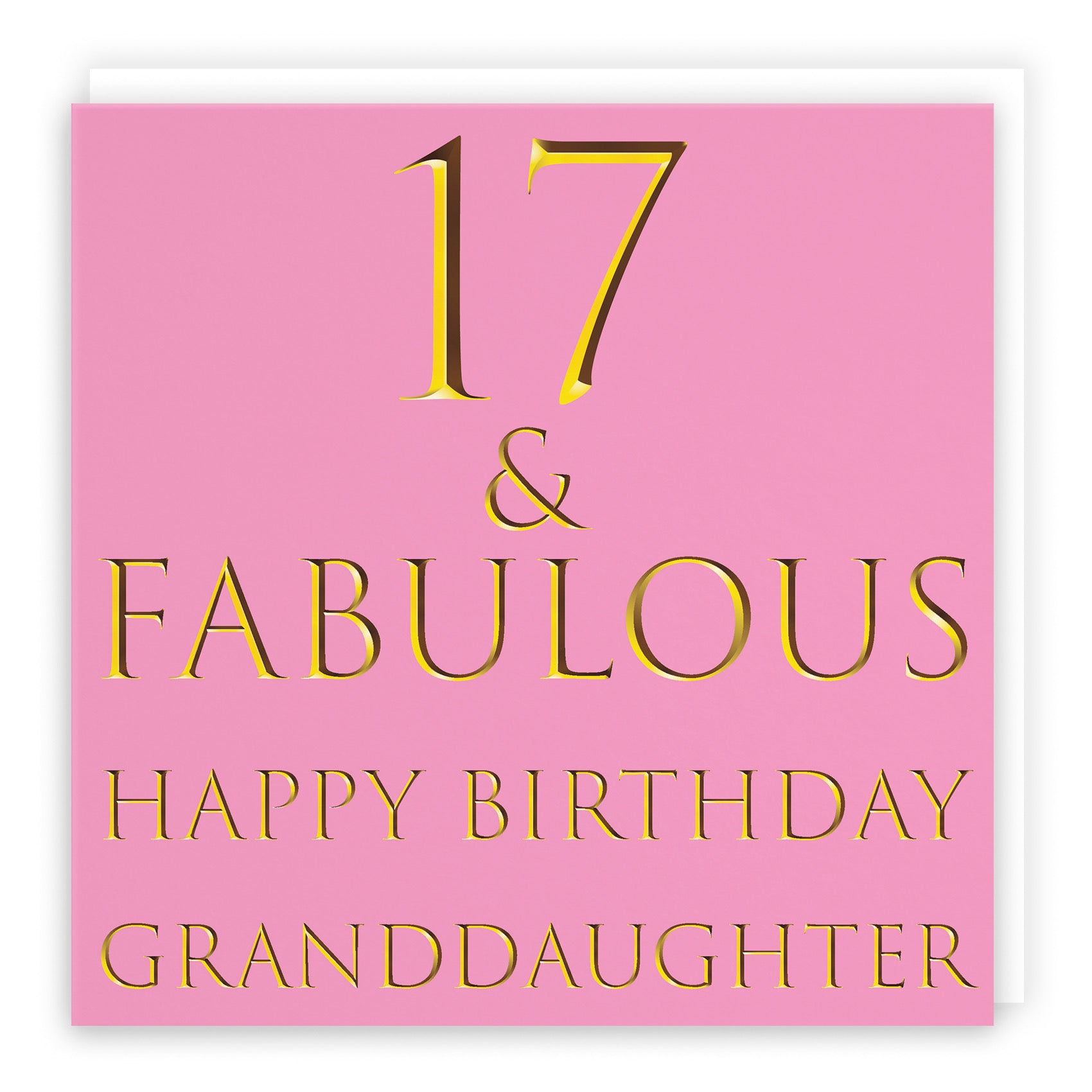 17th Granddaughter Birthday Card Still Totally Fabulous - Default Title (B08L24THK8)