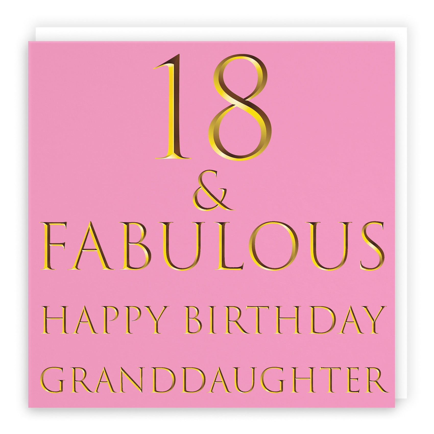 18th Granddaughter Birthday Card Still Totally Fabulous - Default Title (B08L24VR8B)