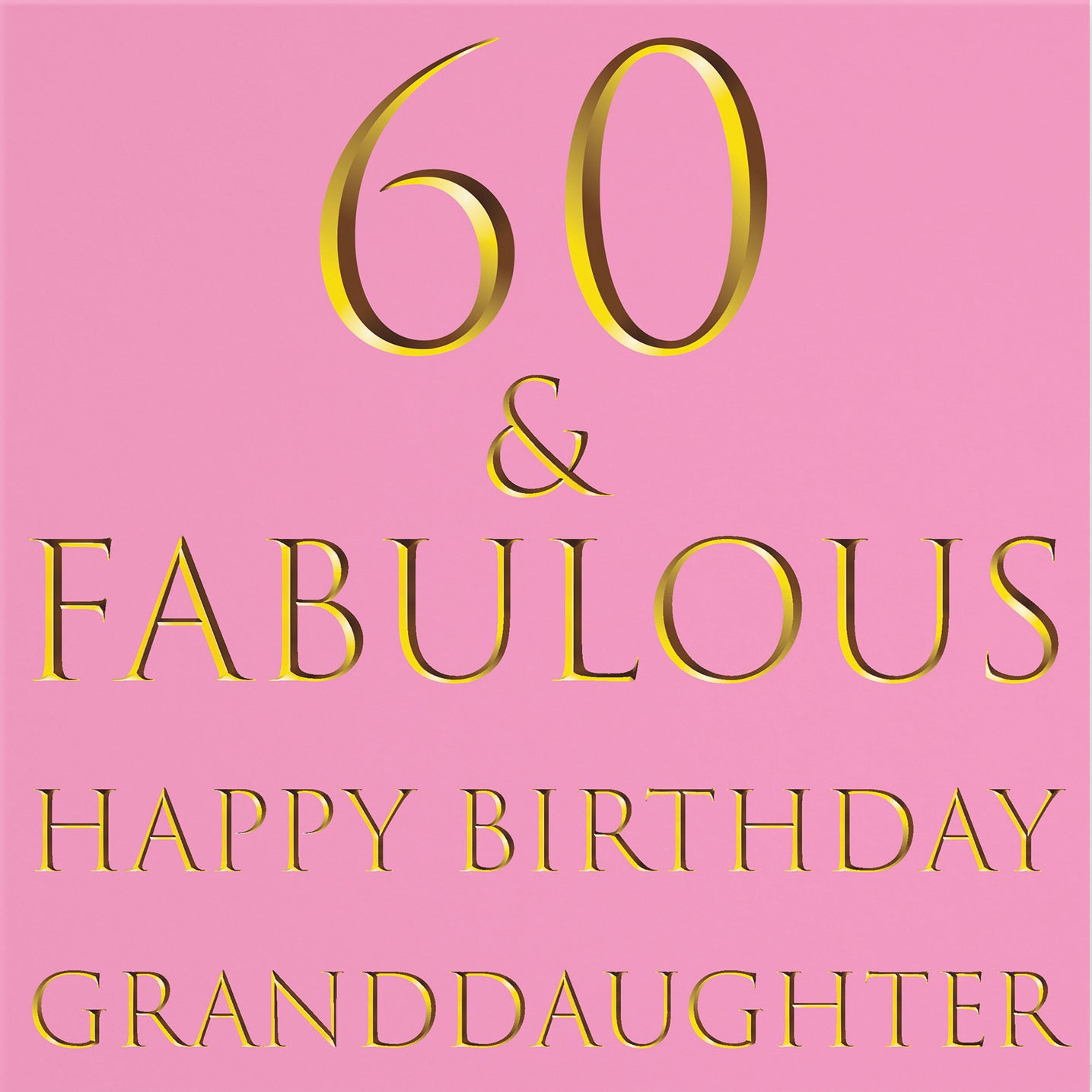 50th Granddaughter Birthday Card Still Totally Fabulous - Default Title (B08L264H81)