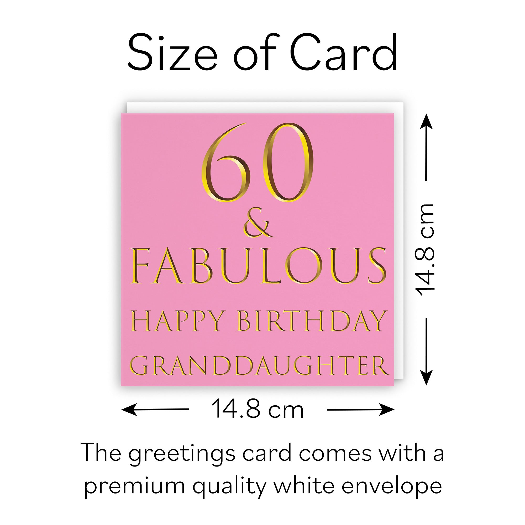 50th Granddaughter Birthday Card Still Totally Fabulous - Default Title (B08L264H81)