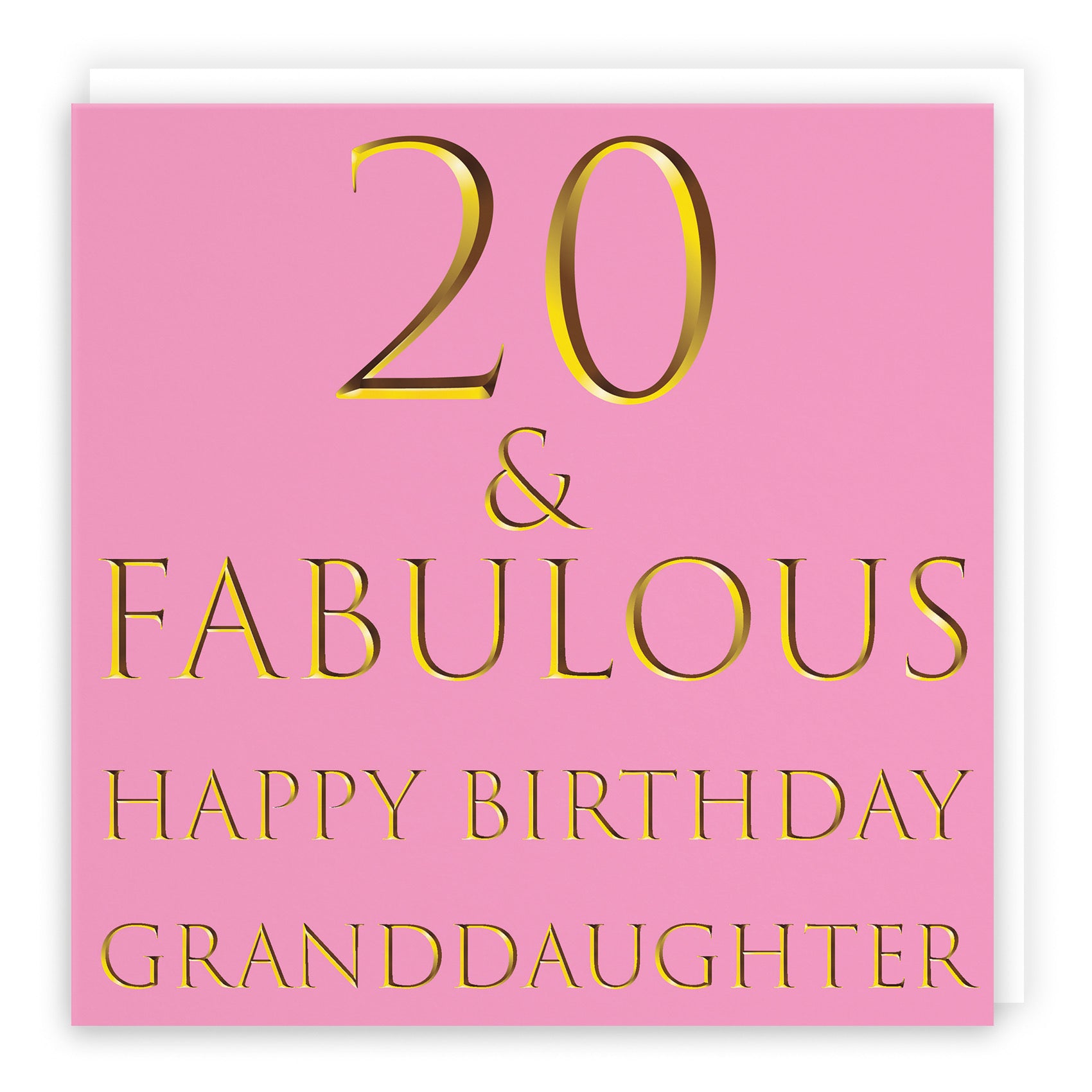 20th Granddaughter Birthday Card Still Totally Fabulous - Default Title (B08L26BBKP)