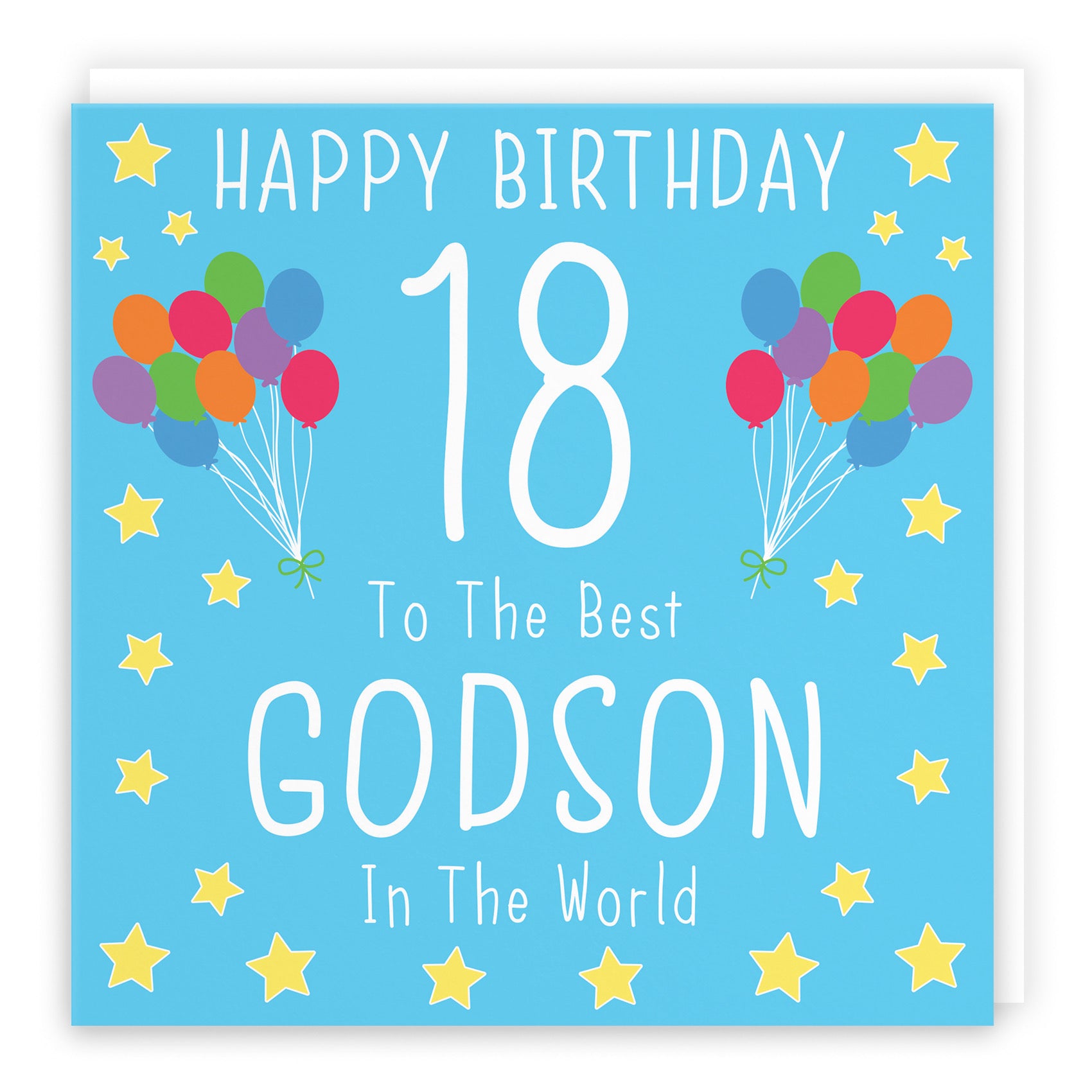 18th Godson Birthday Card Iconic - Default Title (B08YGM3MFK)