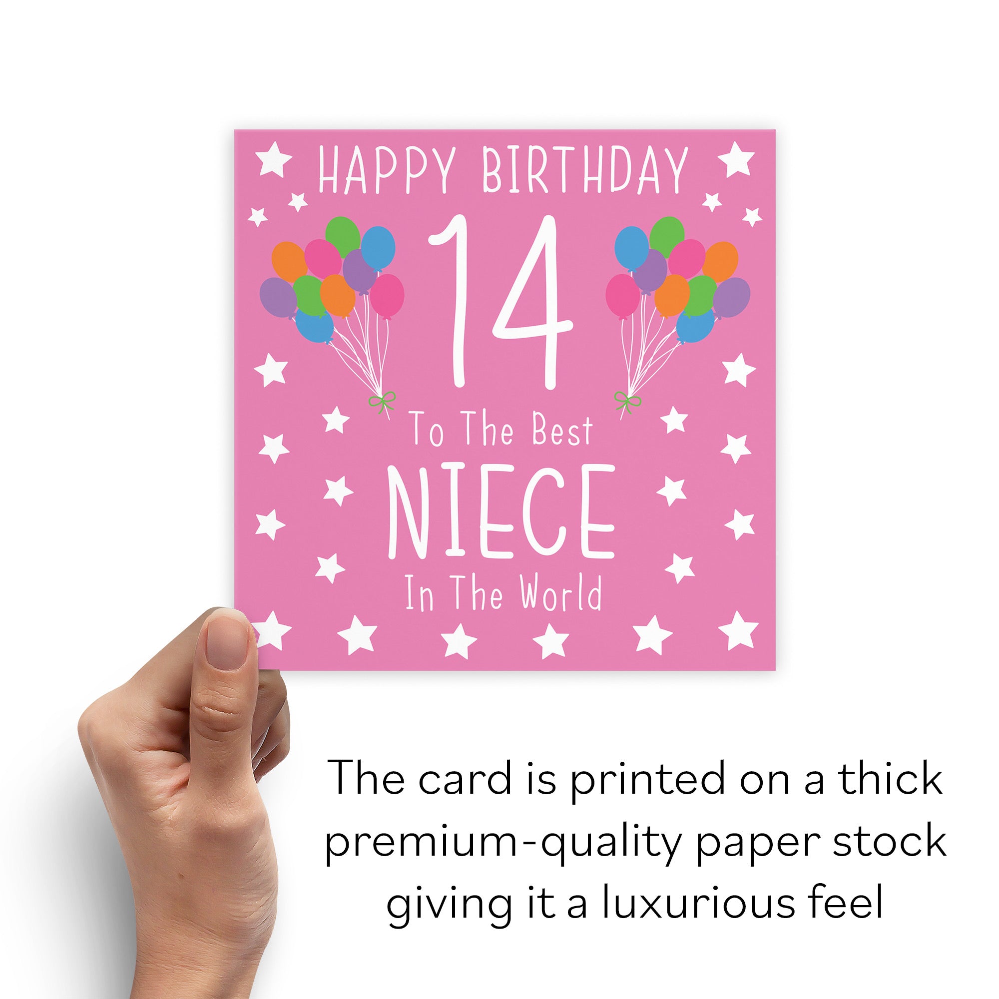 14th Niece Birthday Card Iconic - Default Title (B08YGM7JSB)