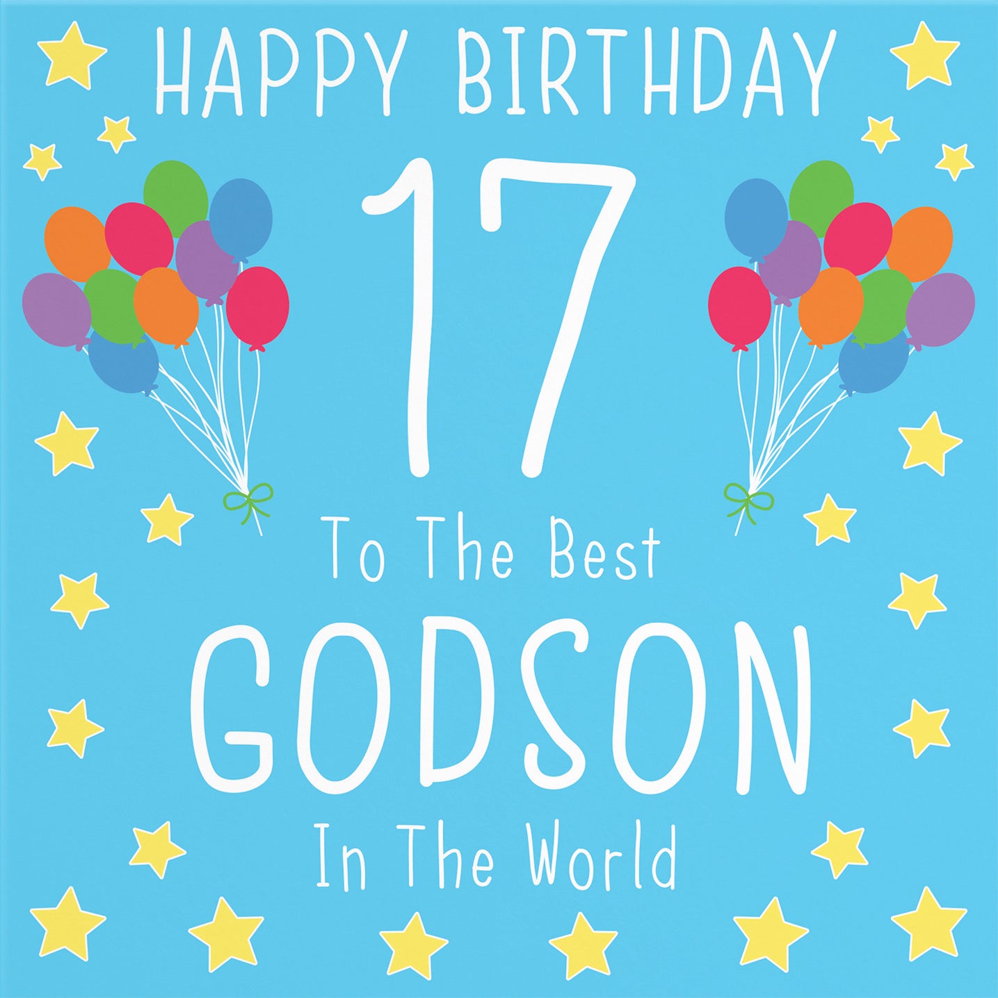 17th Godson Birthday Card Iconic - Default Title (B08YGQKR38)