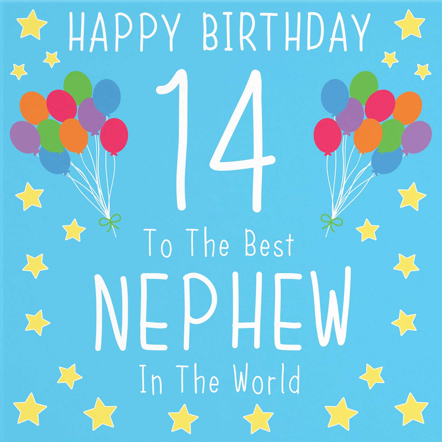 14th Nephew Birthday Card Iconic - Default Title (B08YGS5LH8)