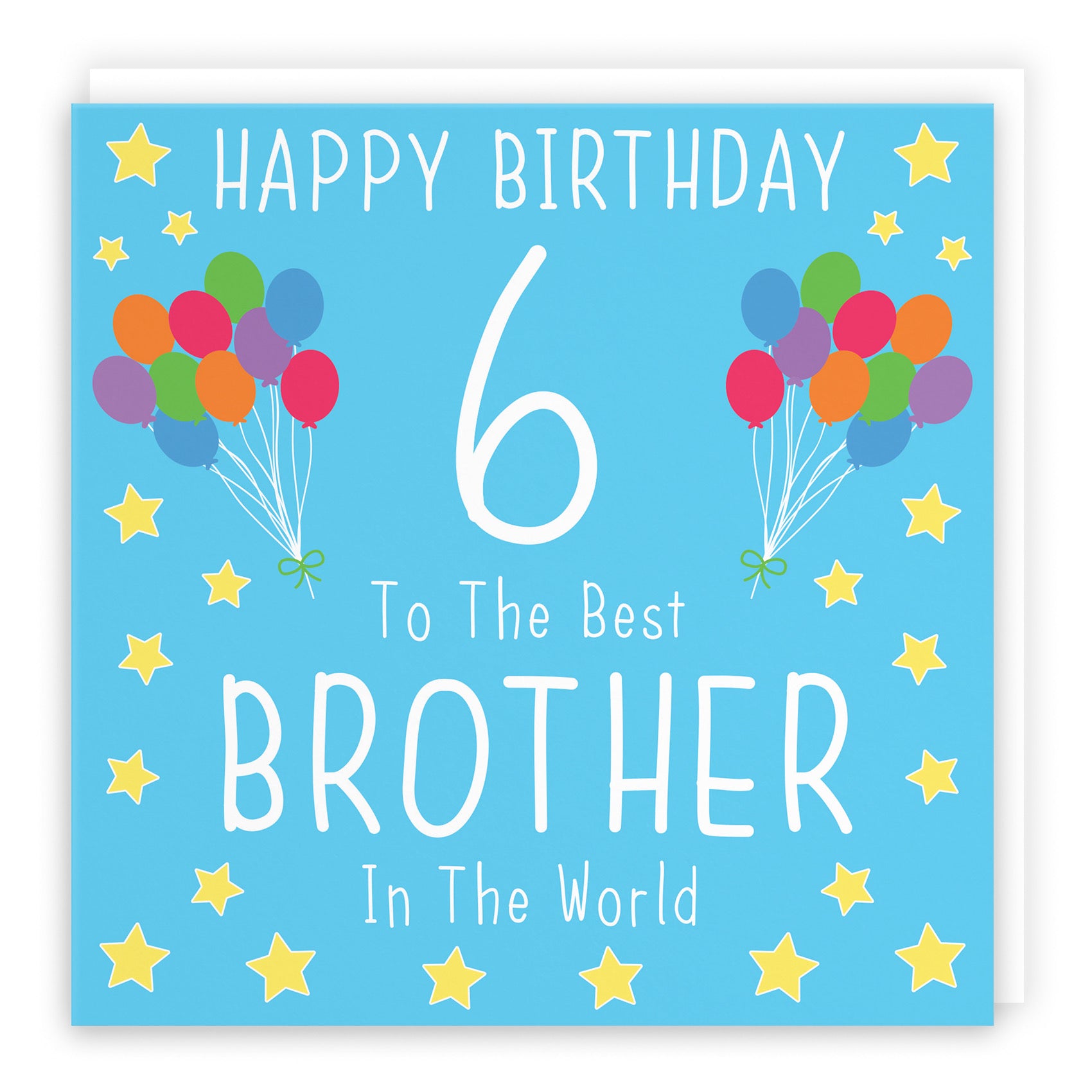 6th Brother Birthday Card Iconic - Default Title (B08YGS5NNC)