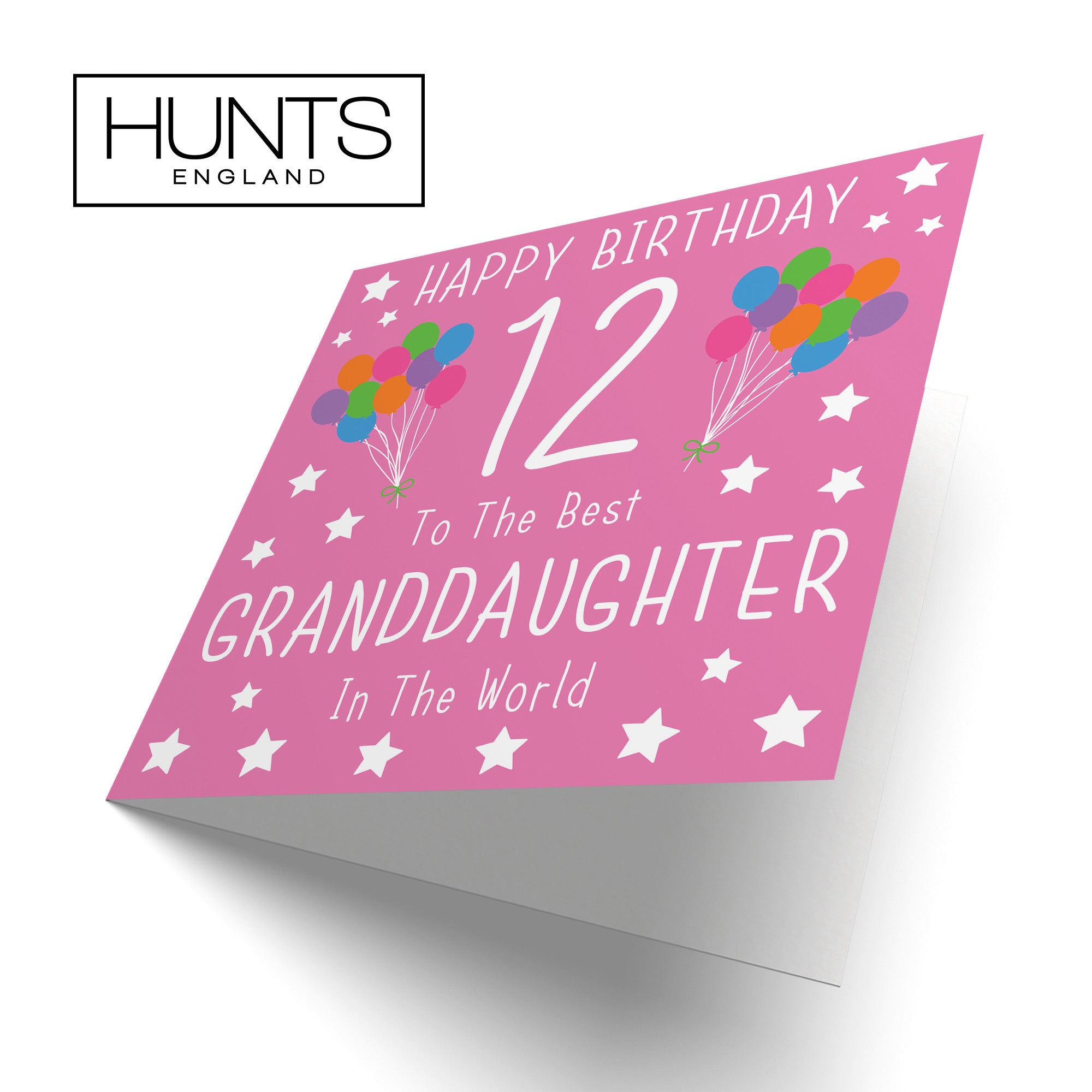 12th Granddaughter Birthday Card Iconic - Default Title (B08YGSWTCP)