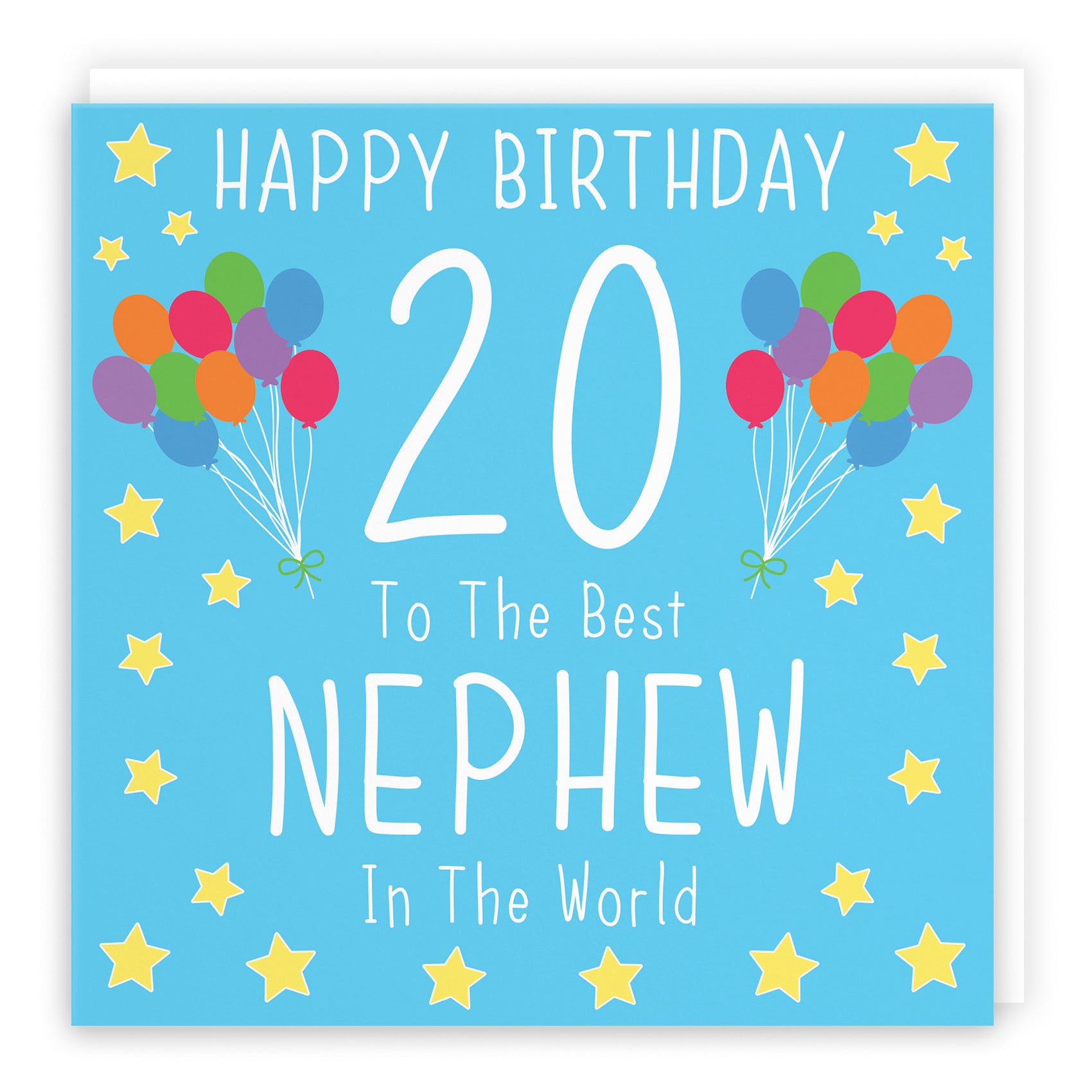 20th Nephew Birthday Card Iconic - Default Title (B08YGV37NQ)