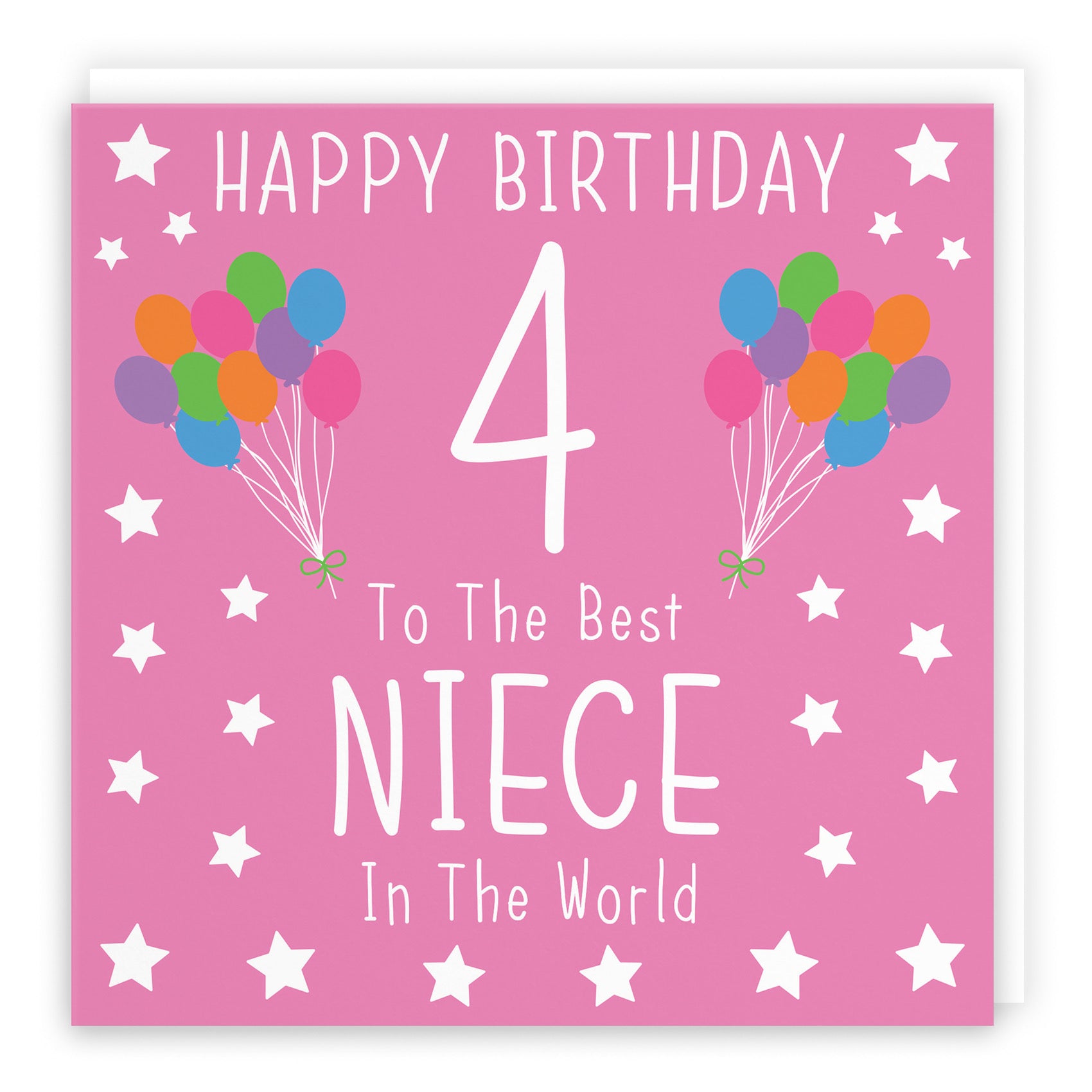 4th Niece Birthday Card Iconic - Default Title (B08YGWH5TV)