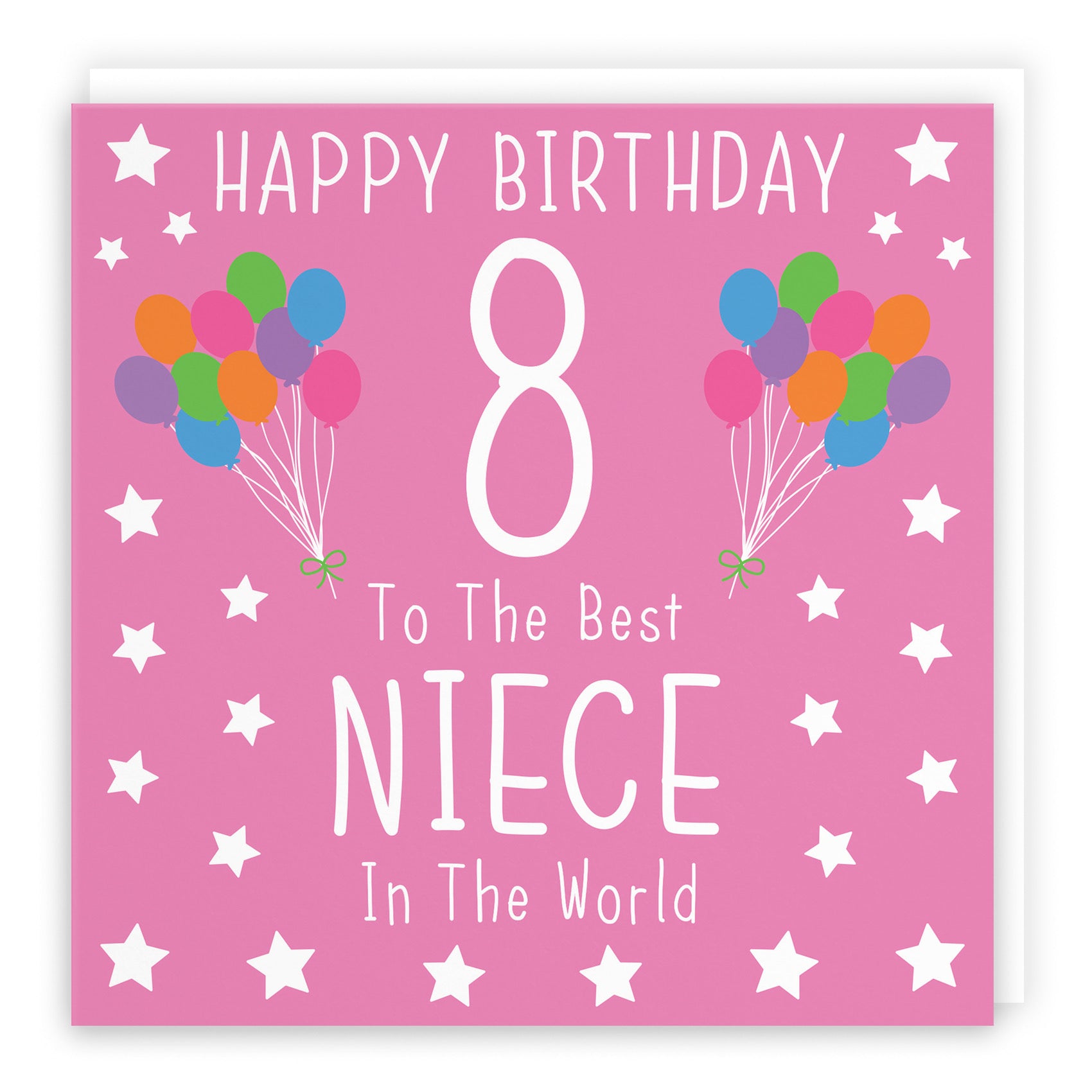 8th Niece Birthday Card Iconic - Default Title (B08YGWN198)