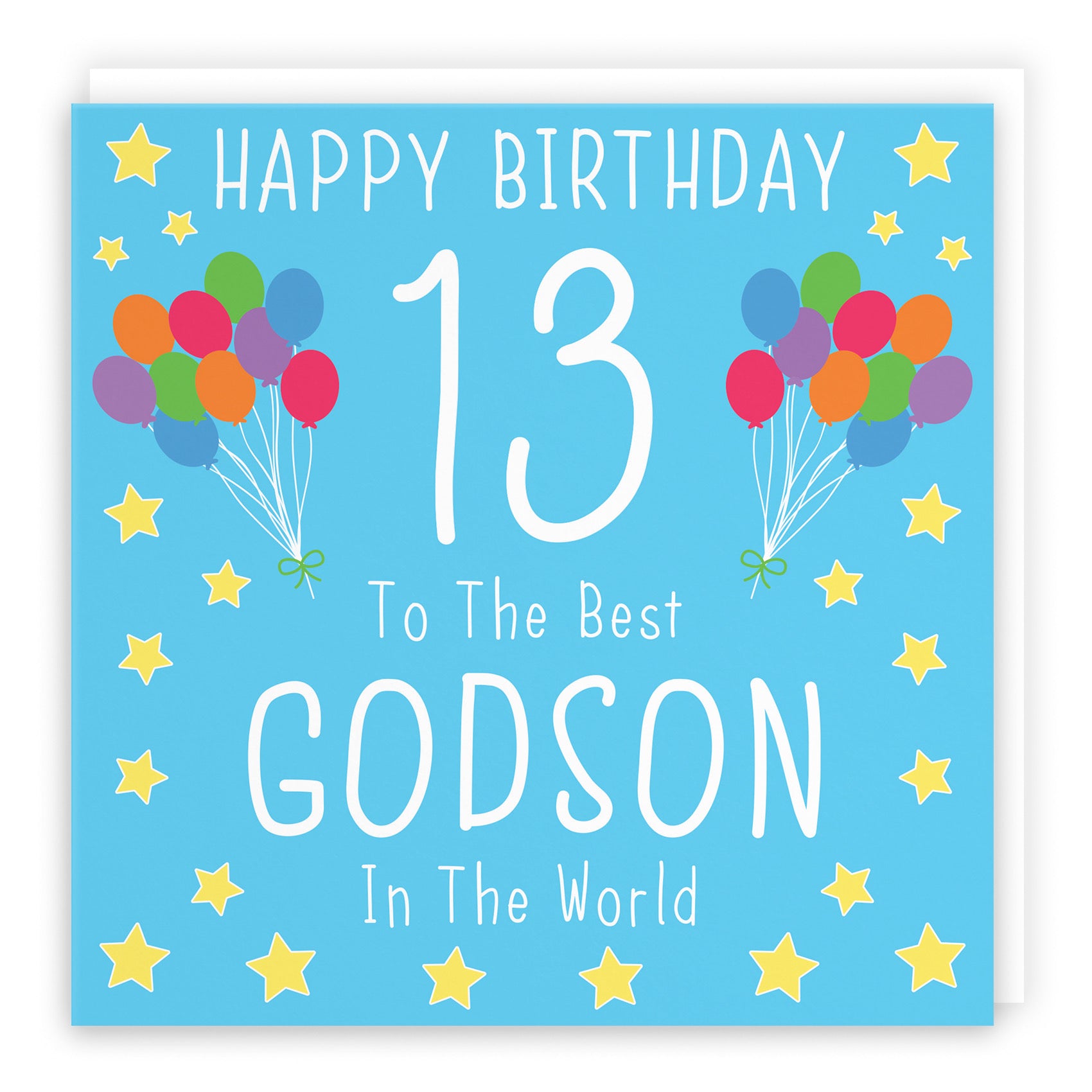 13th Godson Birthday Card Iconic - Default Title (B08YGWPWGS)