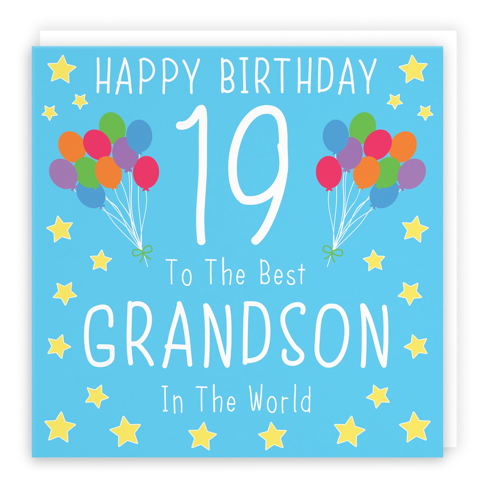 19th Grandson Birthday Card Iconic - Default Title (B08YGXMKQB)