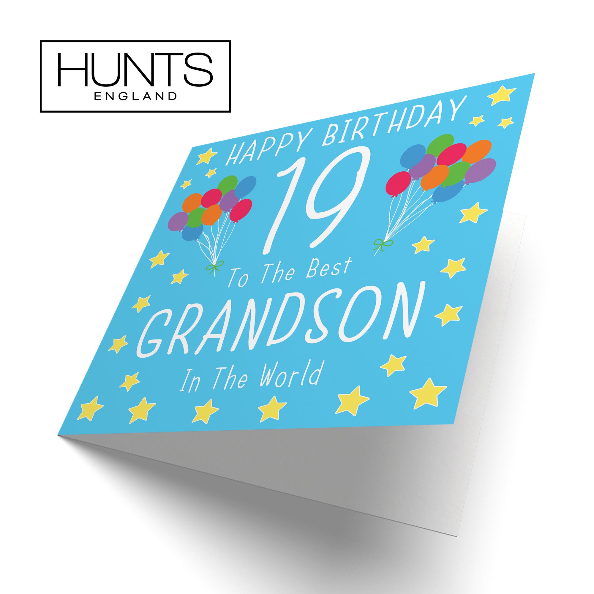 19th Grandson Birthday Card Iconic - Default Title (B08YGXMKQB)